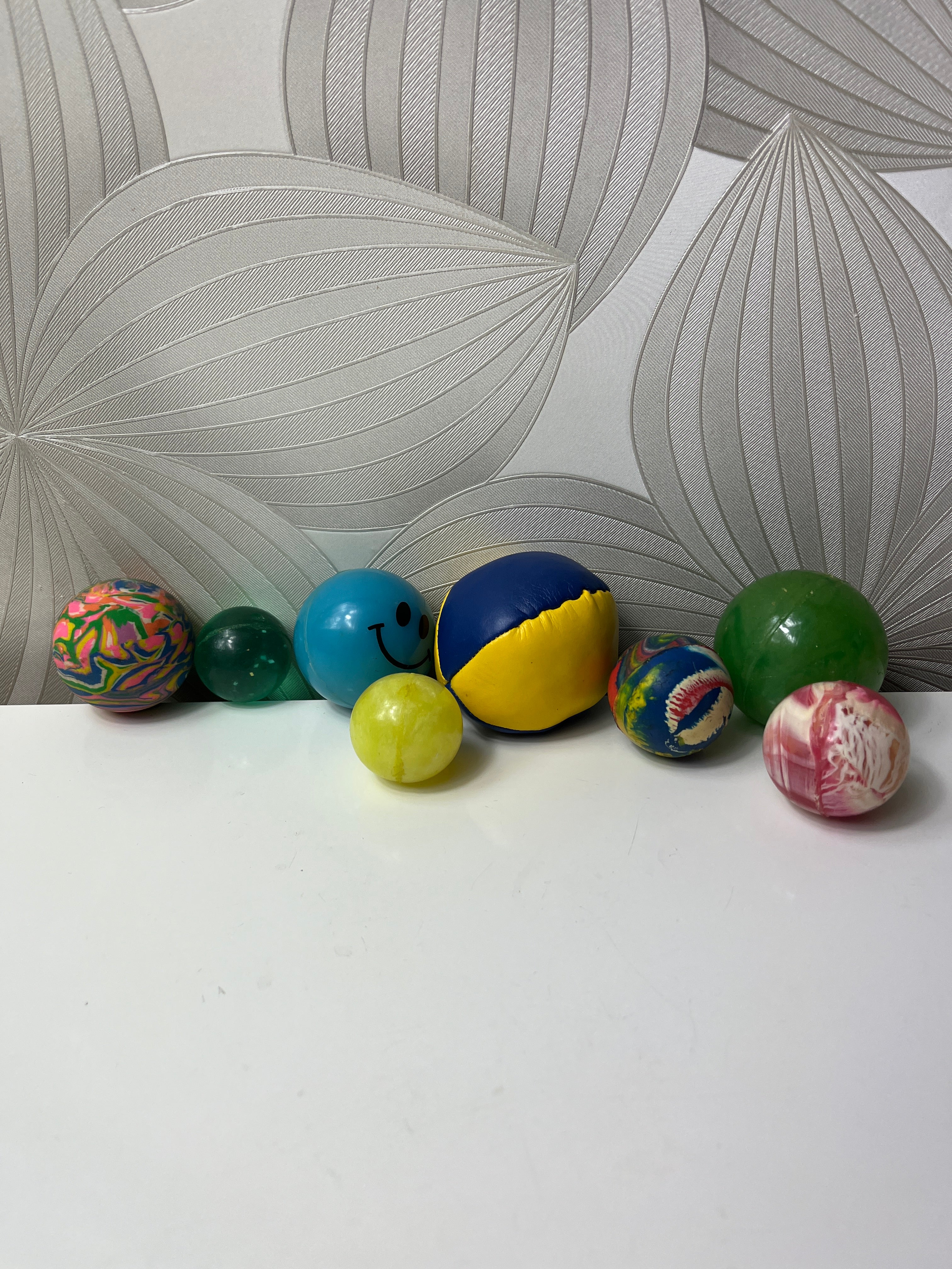 Įvairių kamuoliukų rinkinys