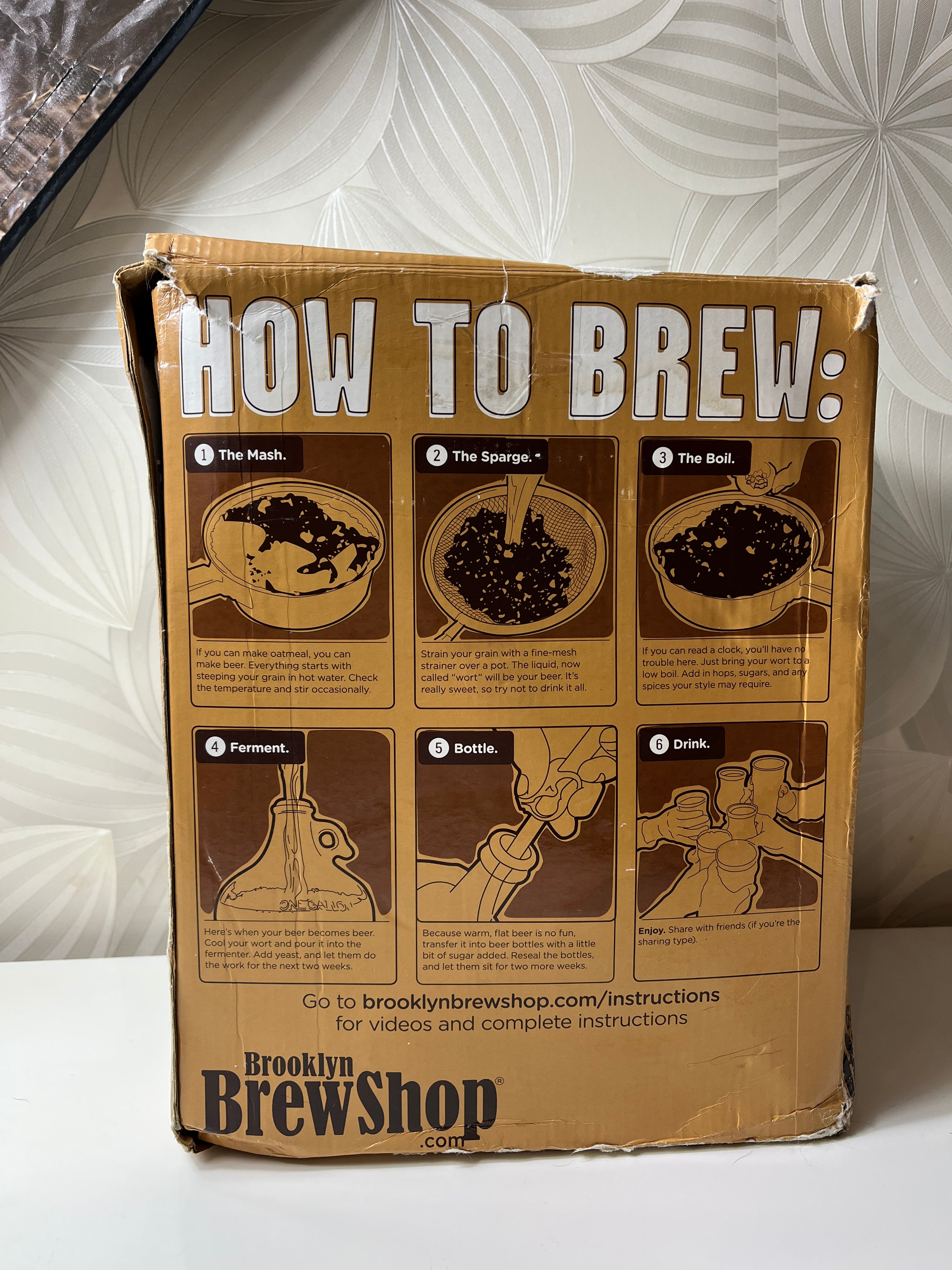 Alaus gamybos rinkinys „Beer Making Kit“ (Brooklyn Brew Shop)