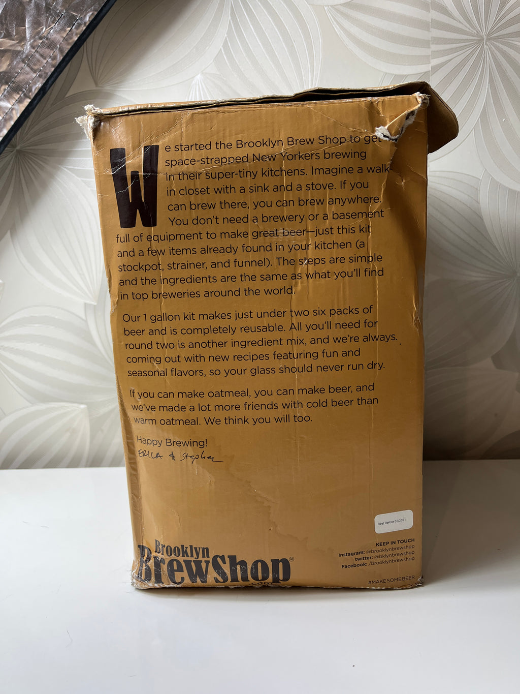 Alaus gamybos rinkinys „Beer Making Kit“ (Brooklyn Brew Shop)