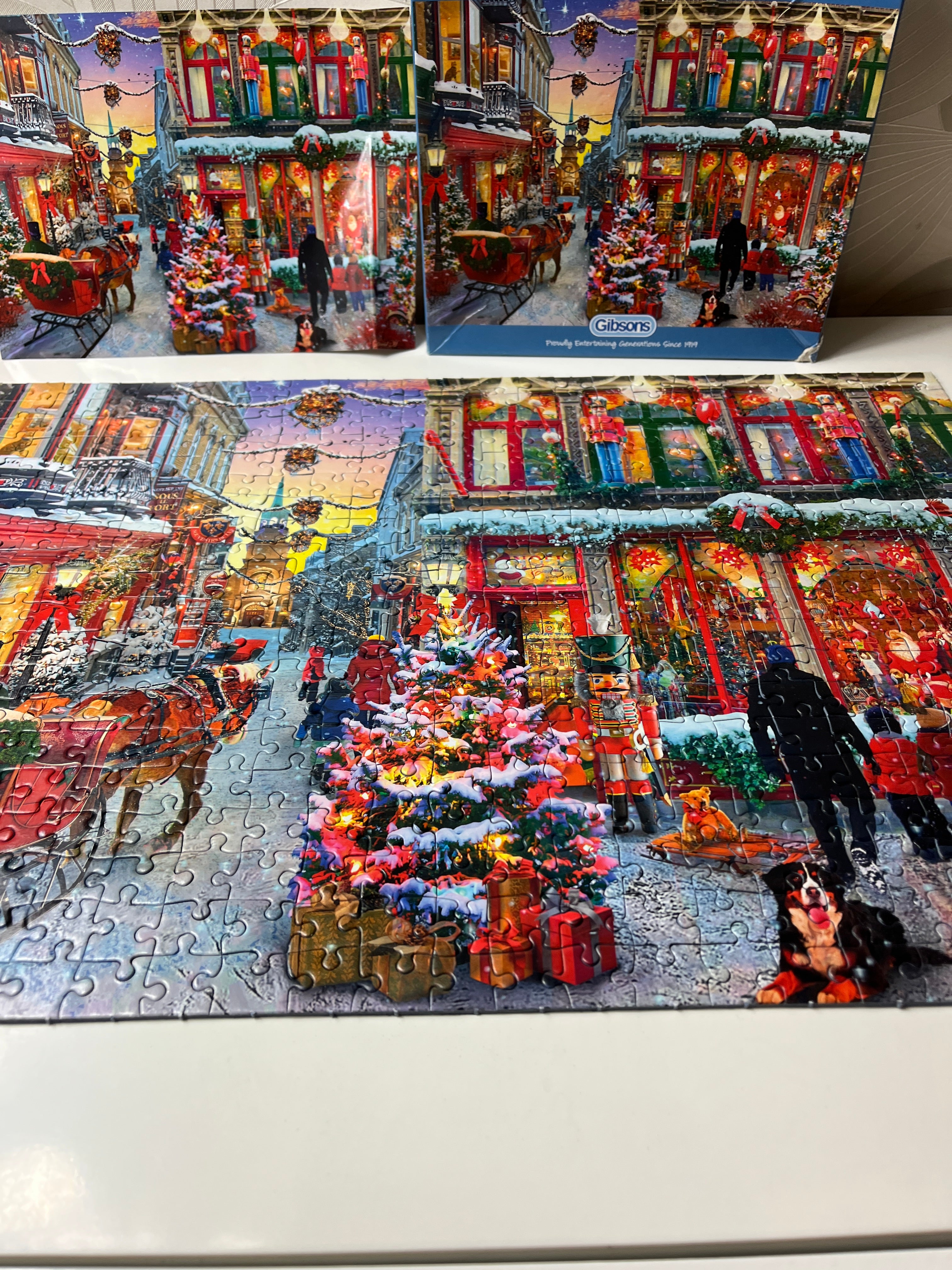 Dėlionė „Festive Boulevard“ (500 detalių)