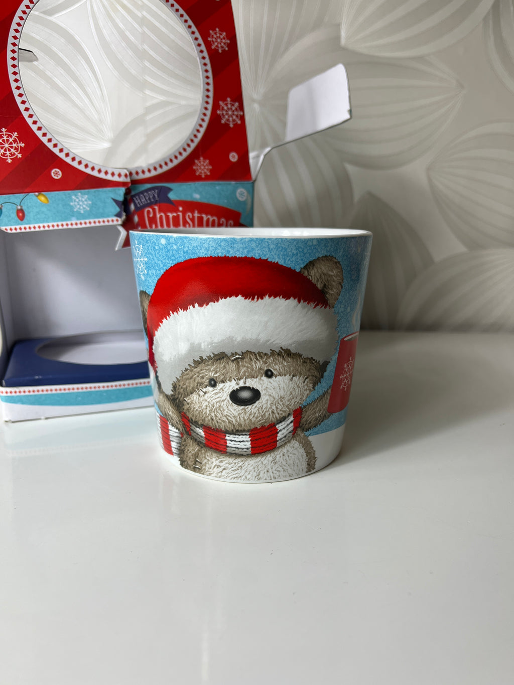 Kalėdinis puodelis „Happy Christmas“