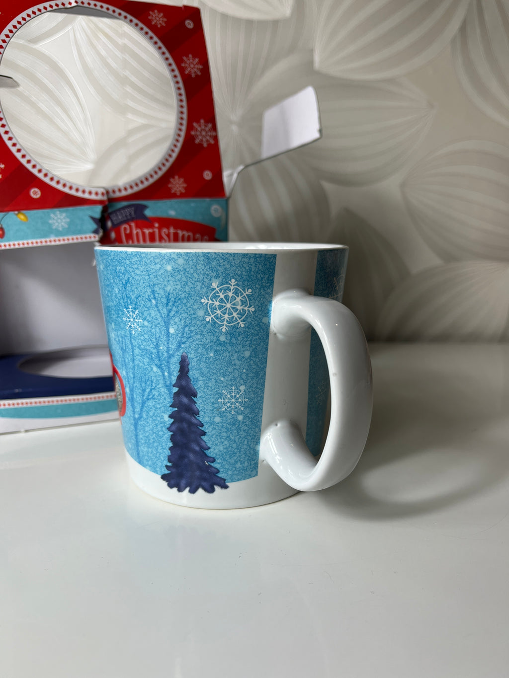 Kalėdinis puodelis „Happy Christmas“