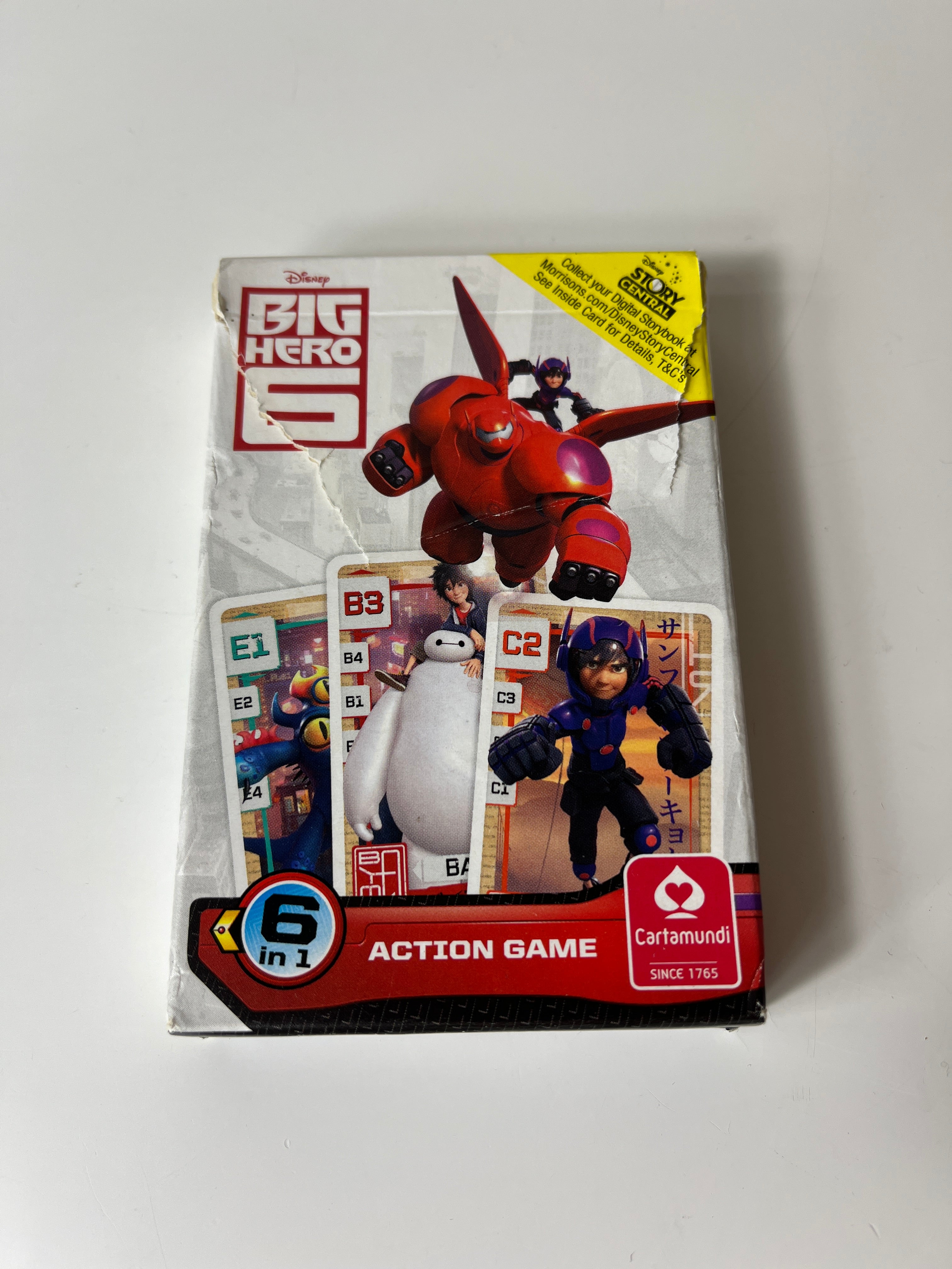 „Big Hero 6“ (6 in 1) kortų žaidimas