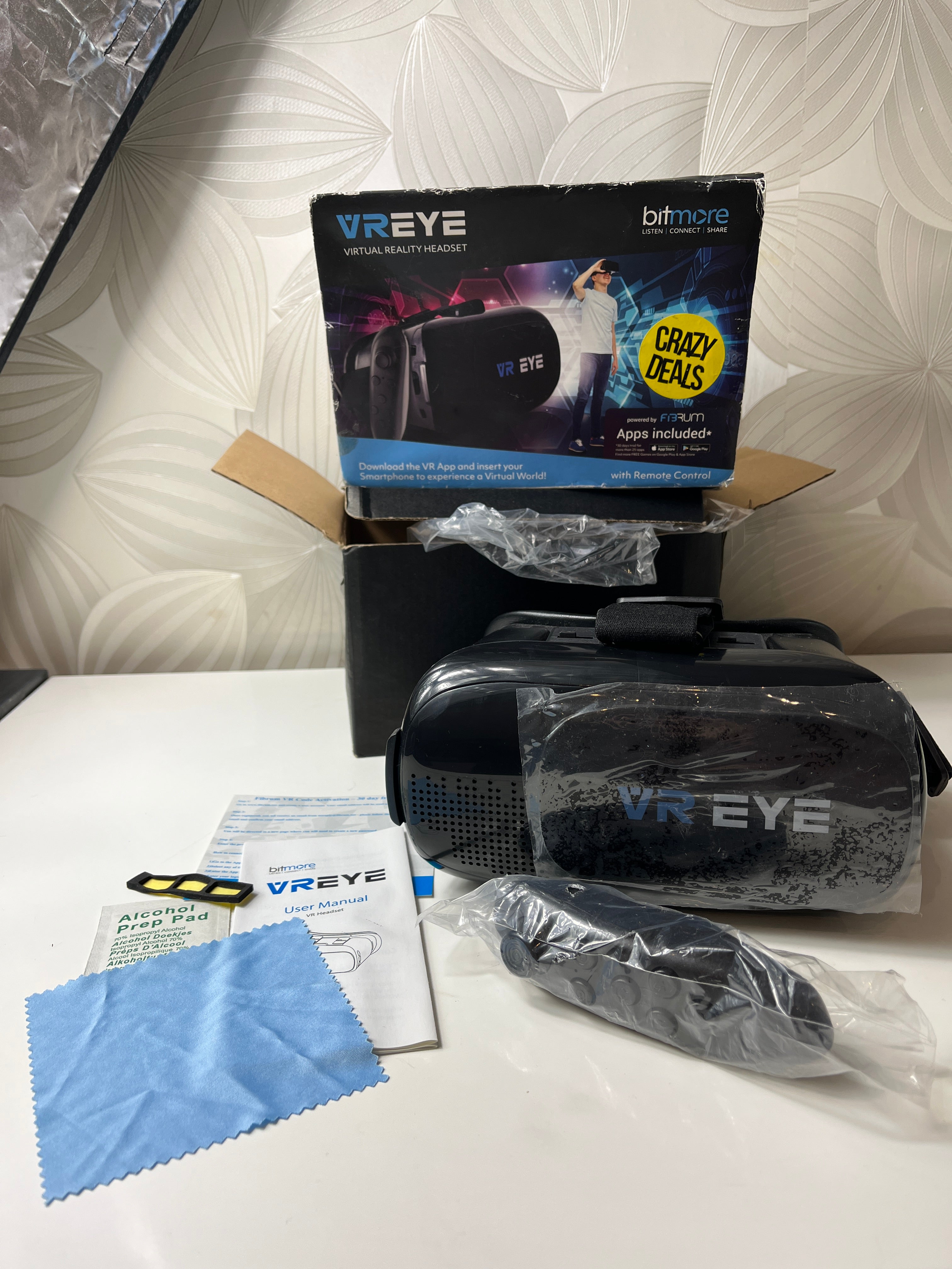 Virtualios realybės akiniai „VR EYE“