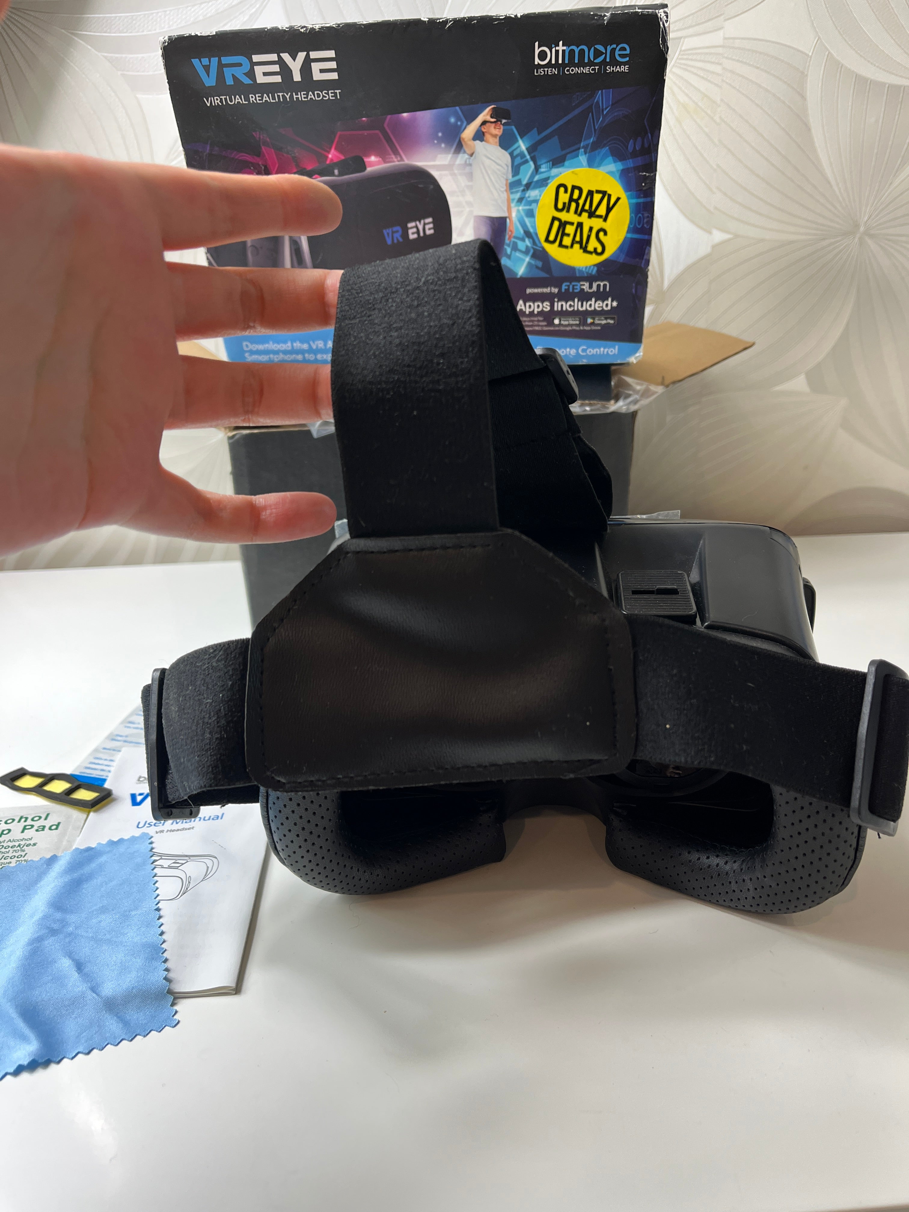 Virtualios realybės akiniai „VR EYE“