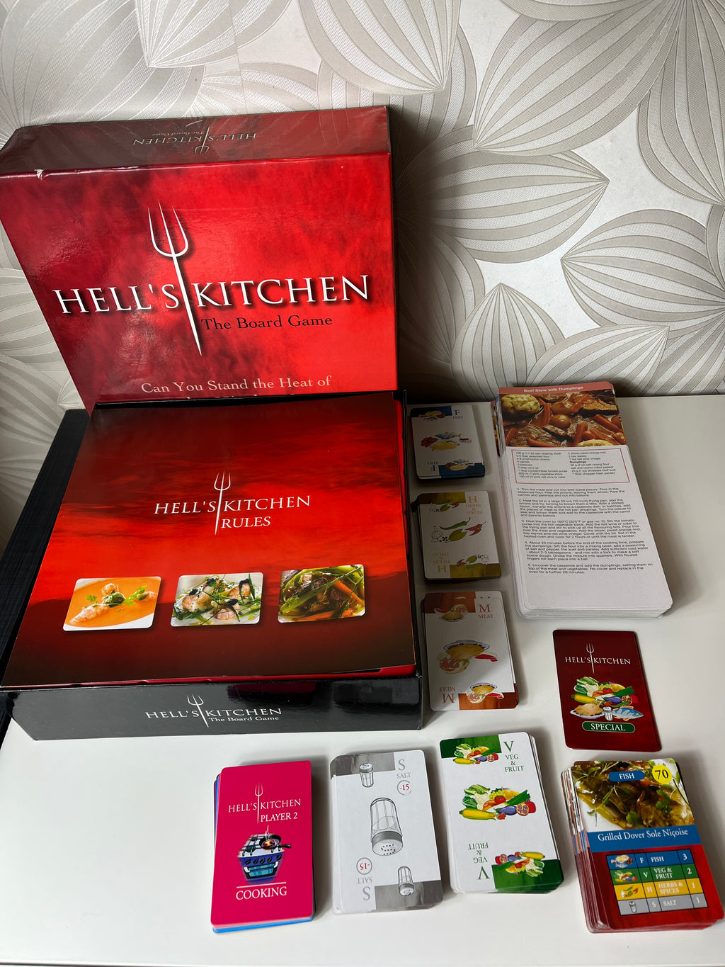 Stalo žaidimas „Hell's Kitchen“