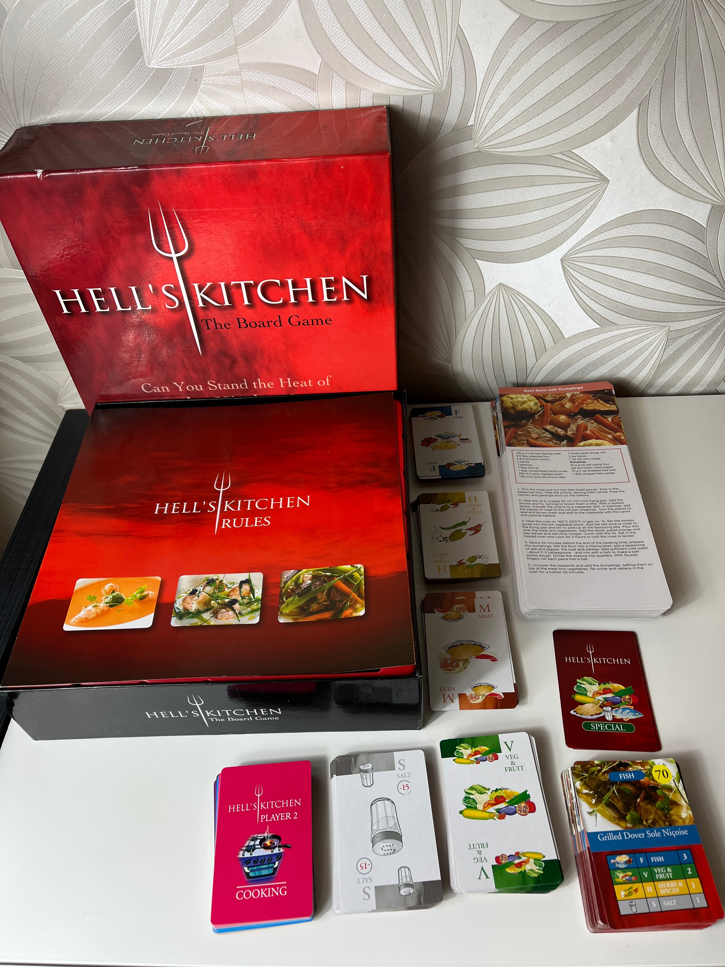 Stalo žaidimas „Hell's Kitchen“