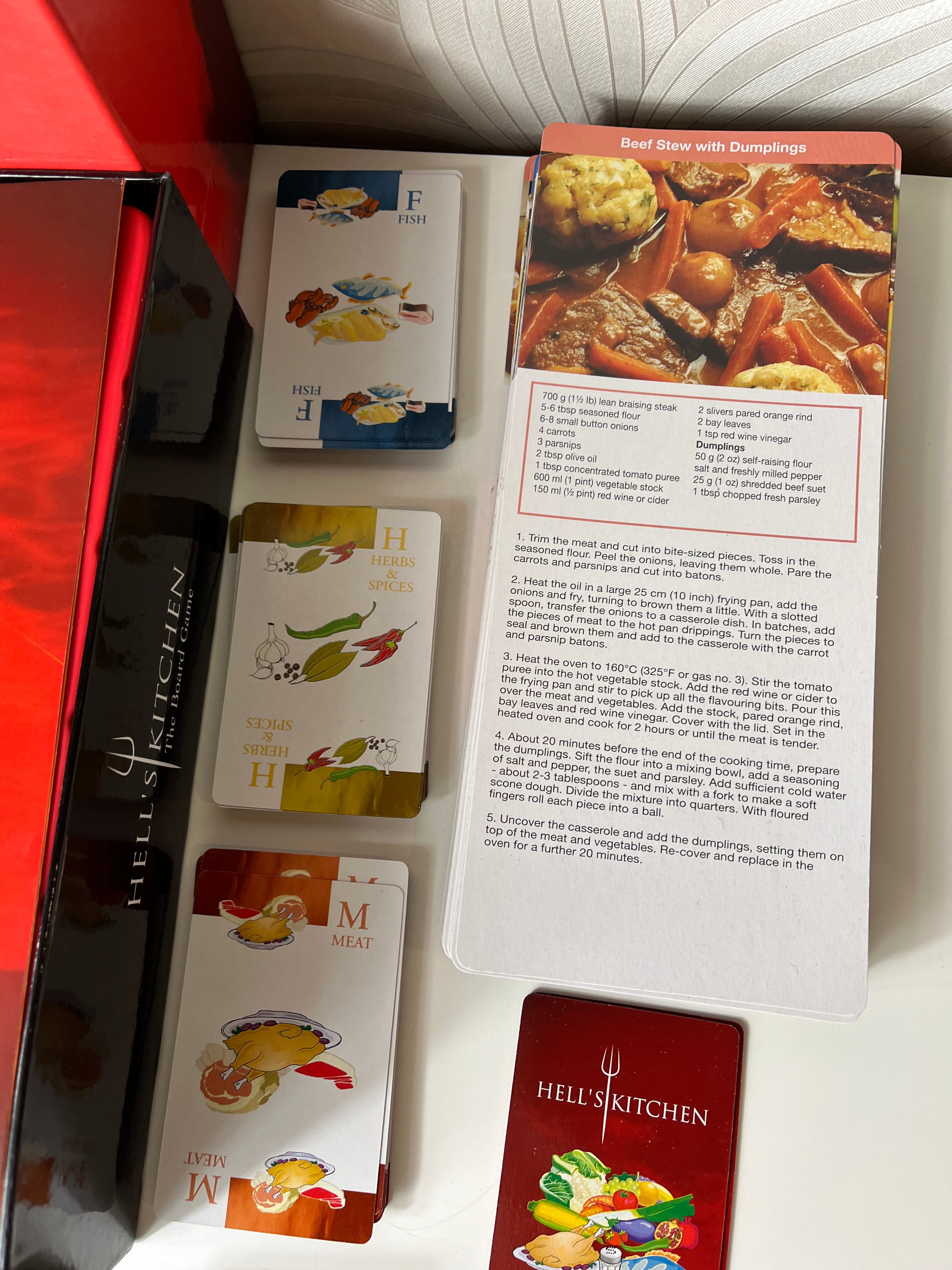 Stalo žaidimas „Hell's Kitchen“