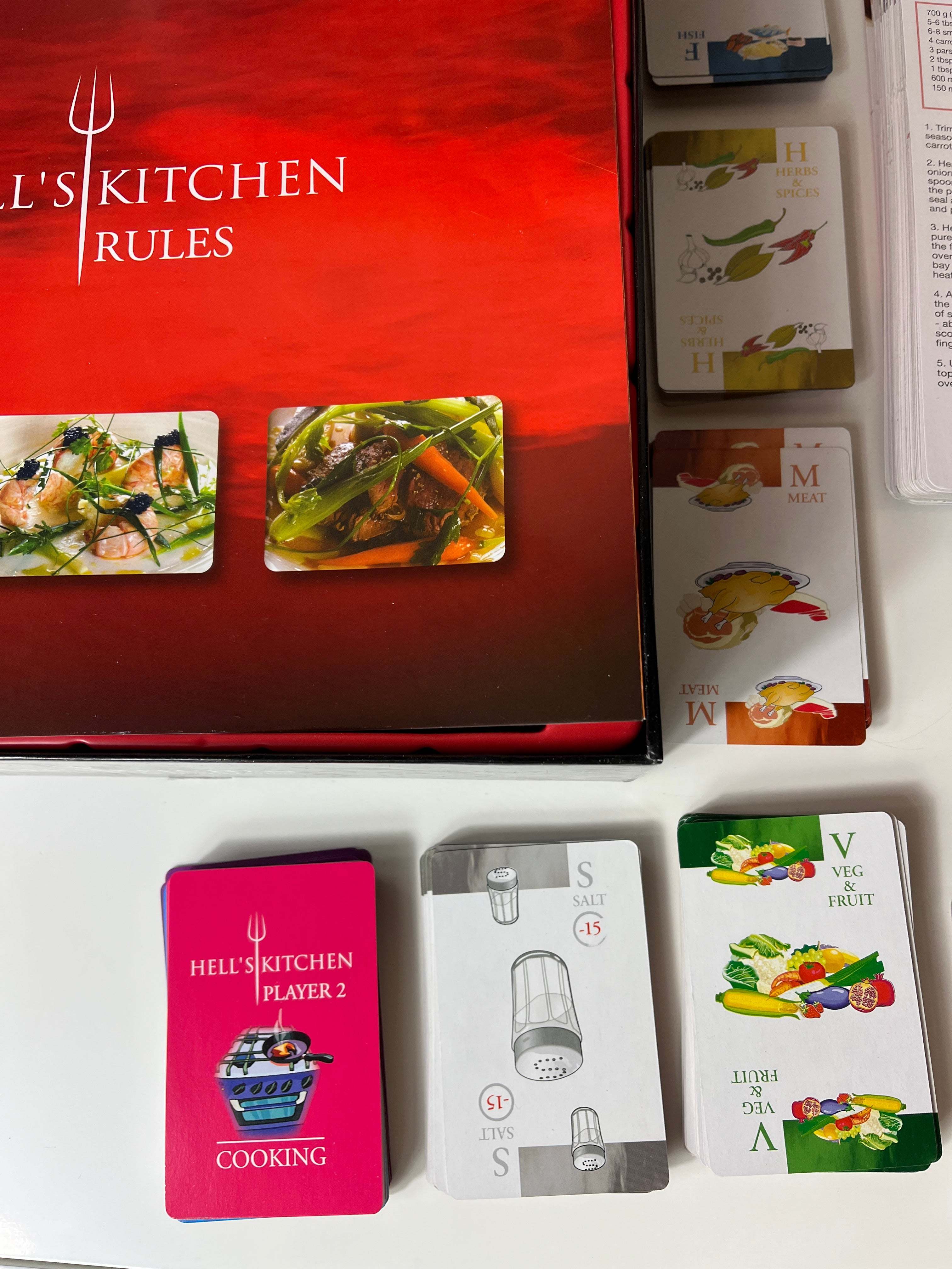 Stalo žaidimas „Hell's Kitchen“