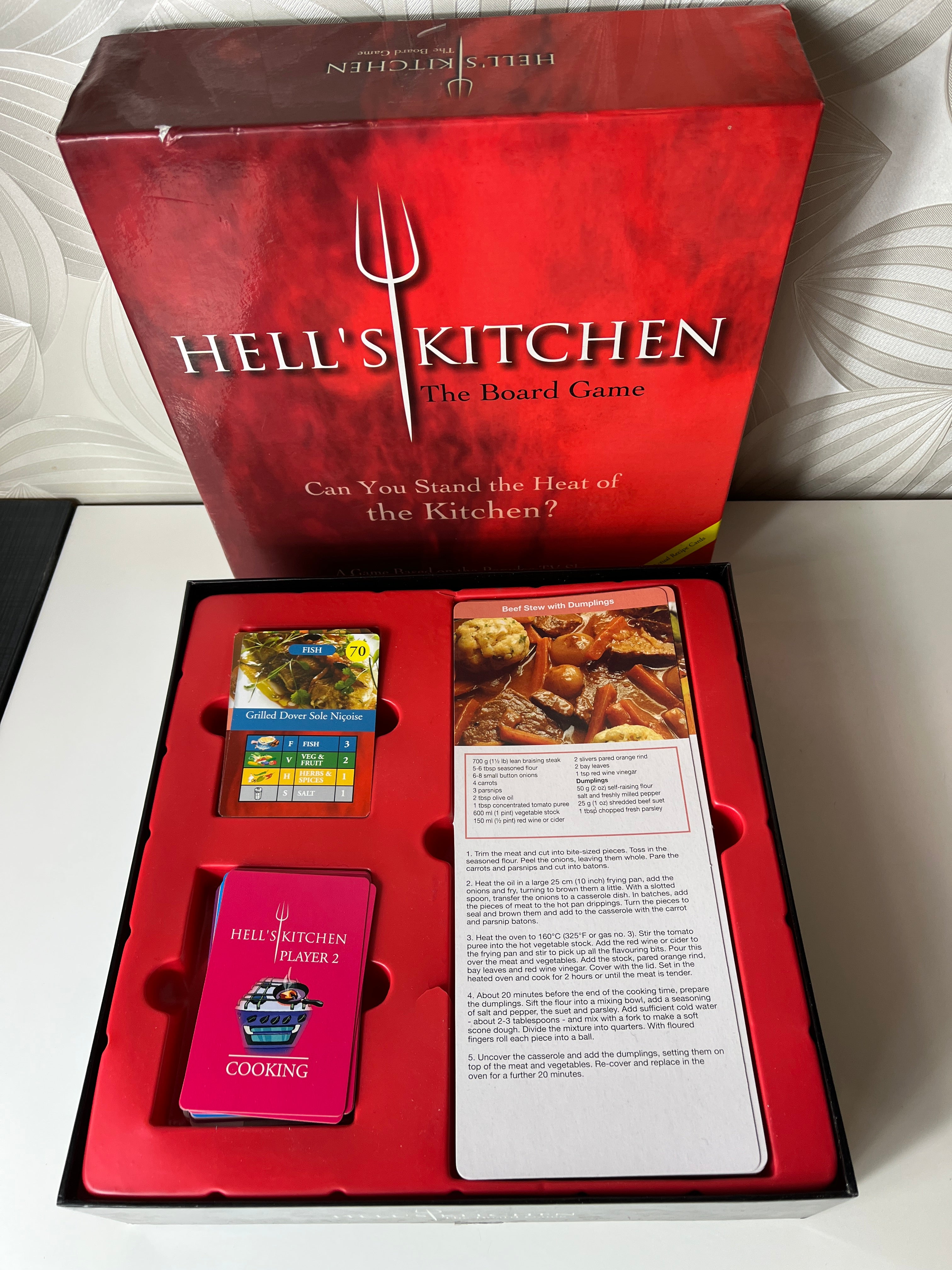 Stalo žaidimas „Hell's Kitchen“