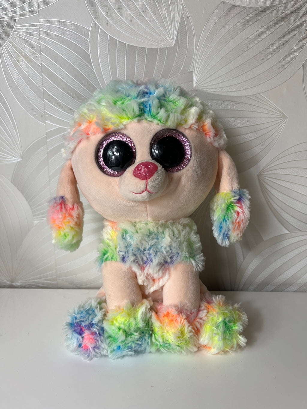 Minkštas žaislas „TY Pudelis Rainbow“