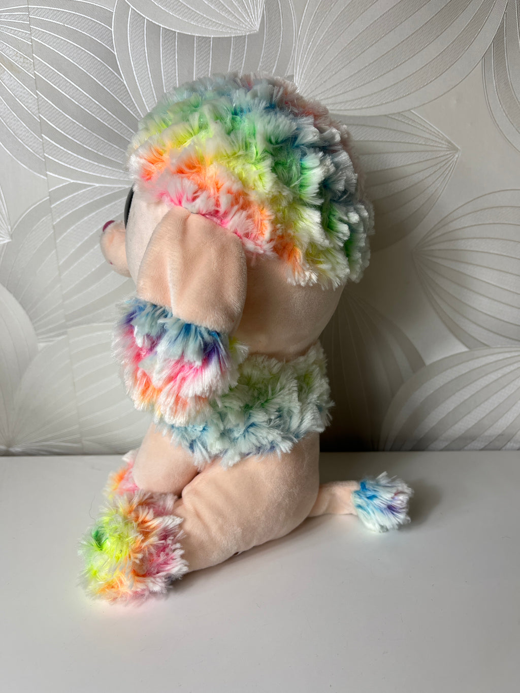 Minkštas žaislas „TY Pudelis Rainbow“