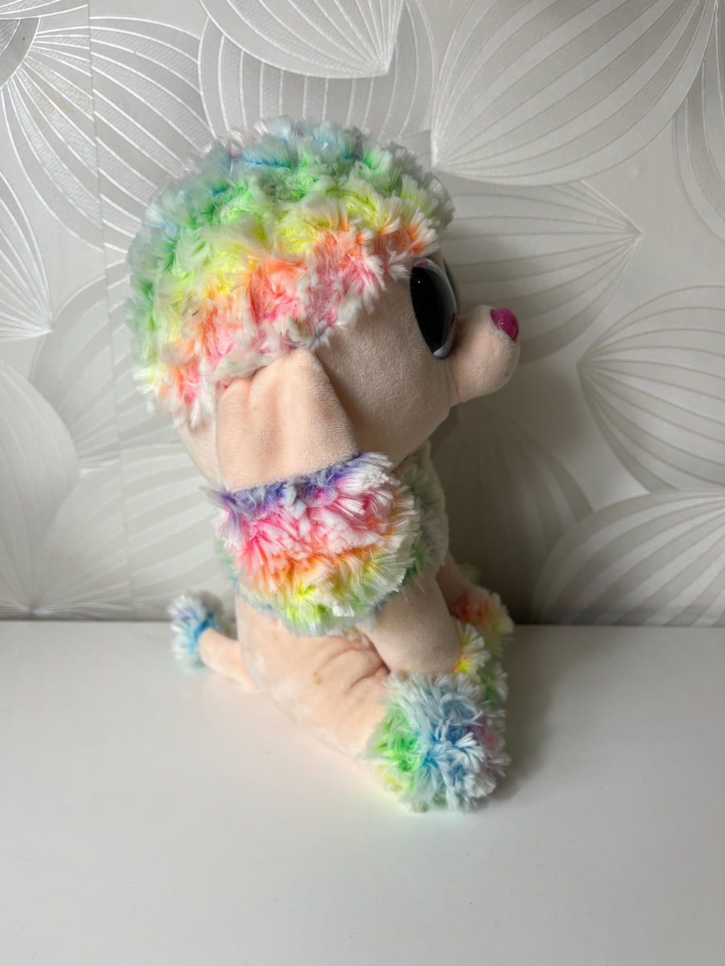 Minkštas žaislas „TY Pudelis Rainbow“