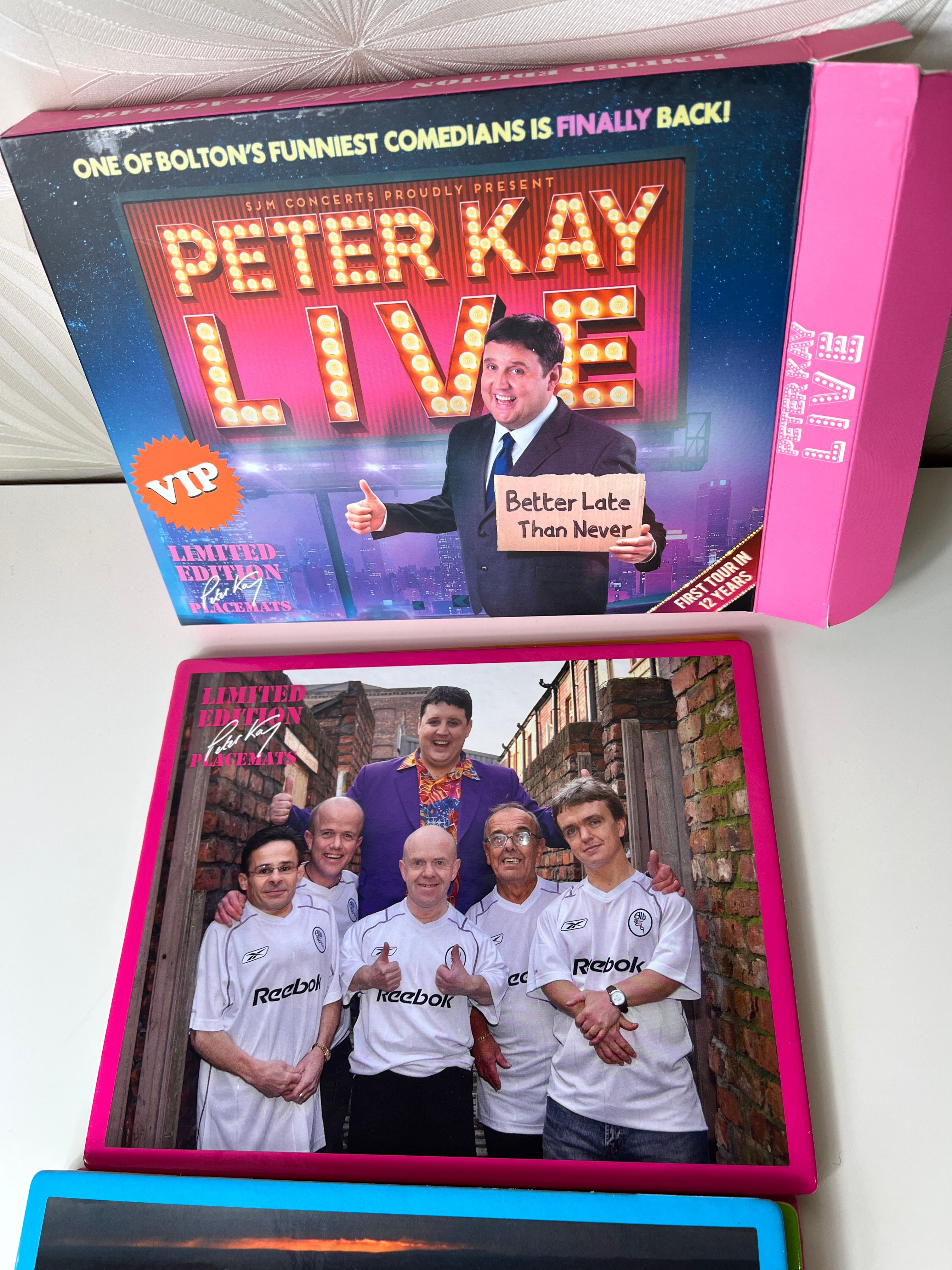 Peter Kay „Live“ padėkliukai (VIP Limited Edition)