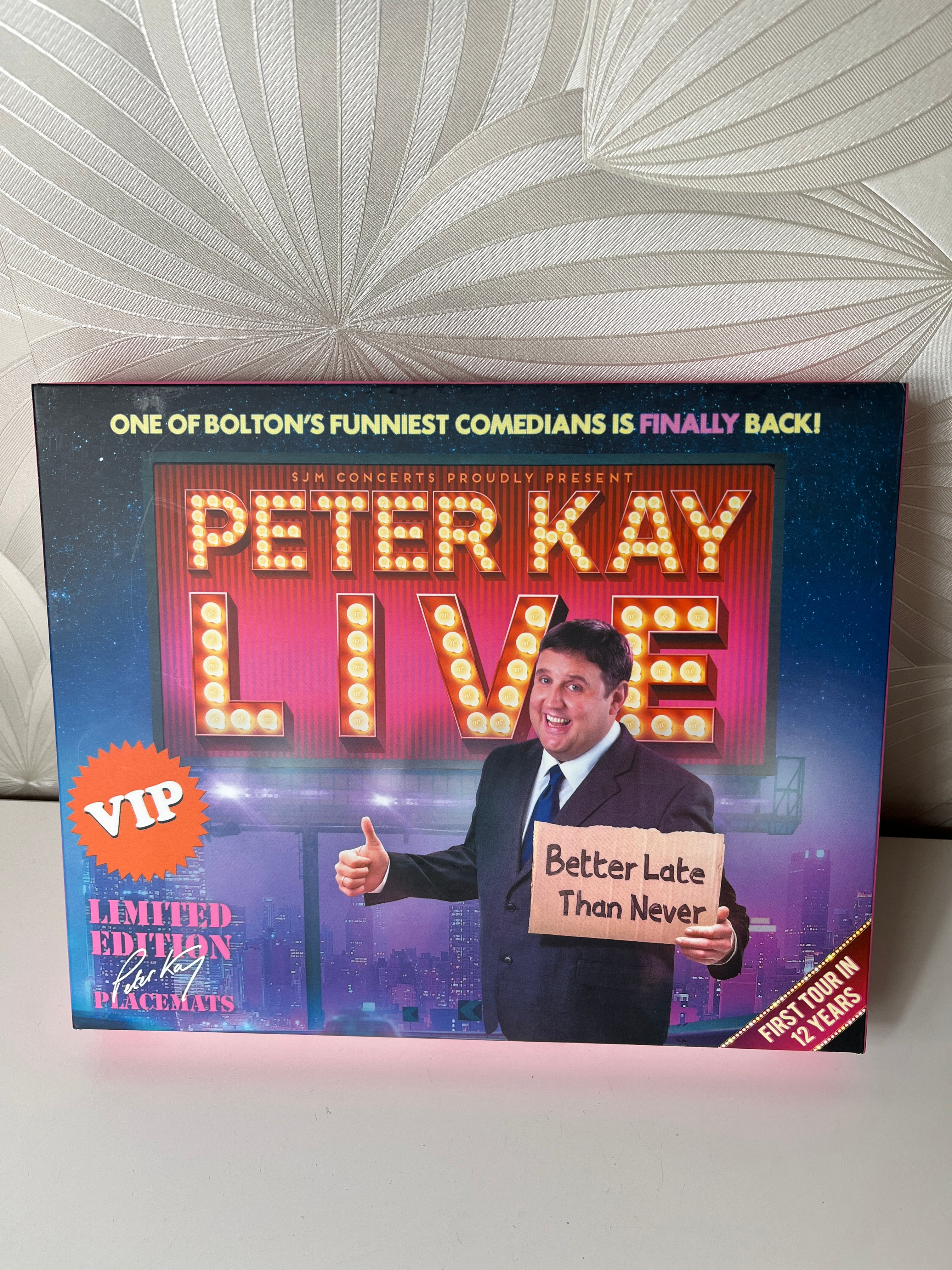 Peter Kay „Live“ padėkliukai (VIP Limited Edition)