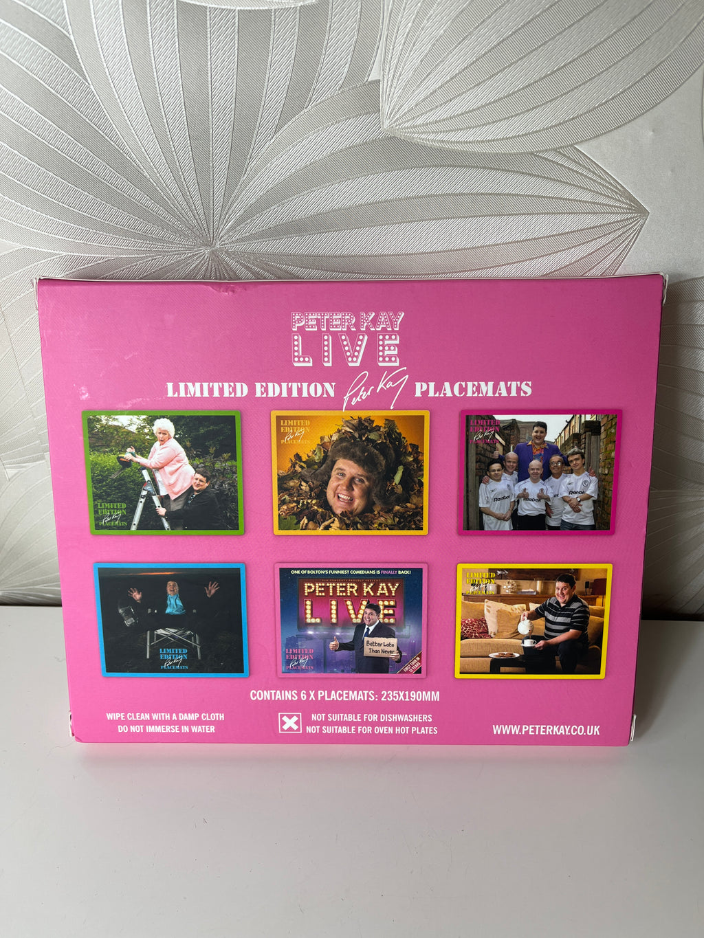 Peter Kay „Live“ padėkliukai (VIP Limited Edition)