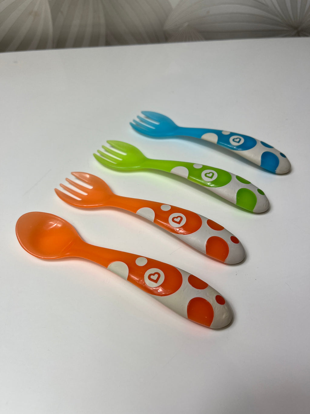 Vaikiški šaukšteliai ir šakutės