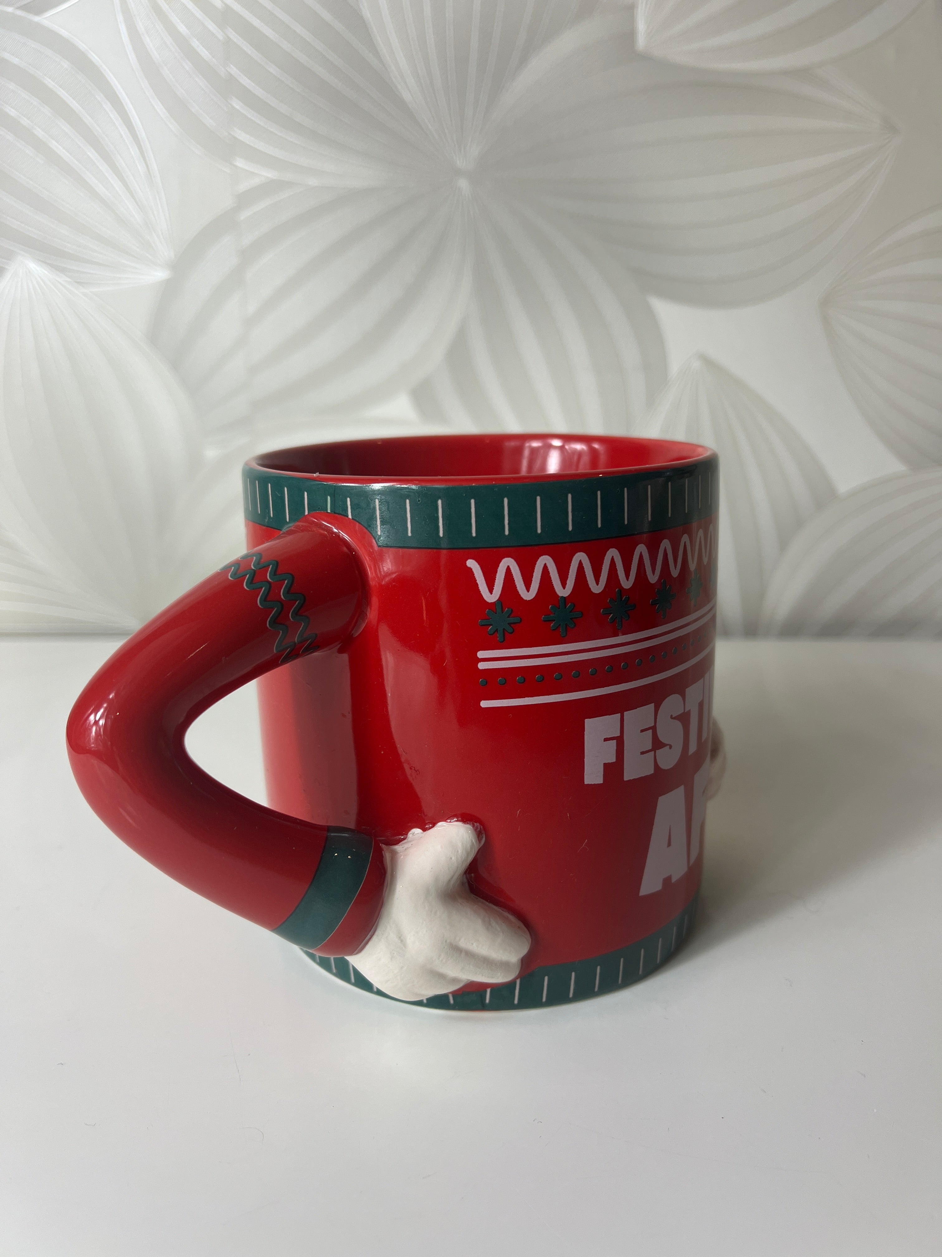 Kalėdinis puodelis „Festive AF“