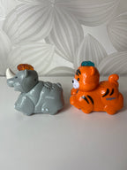 Mažylių žaislai „VTech Toot-Toot Animals“ tigras ir raganosis