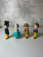 Vintažinis retro klounų ketvertukas „Mr Tumble and Friends“