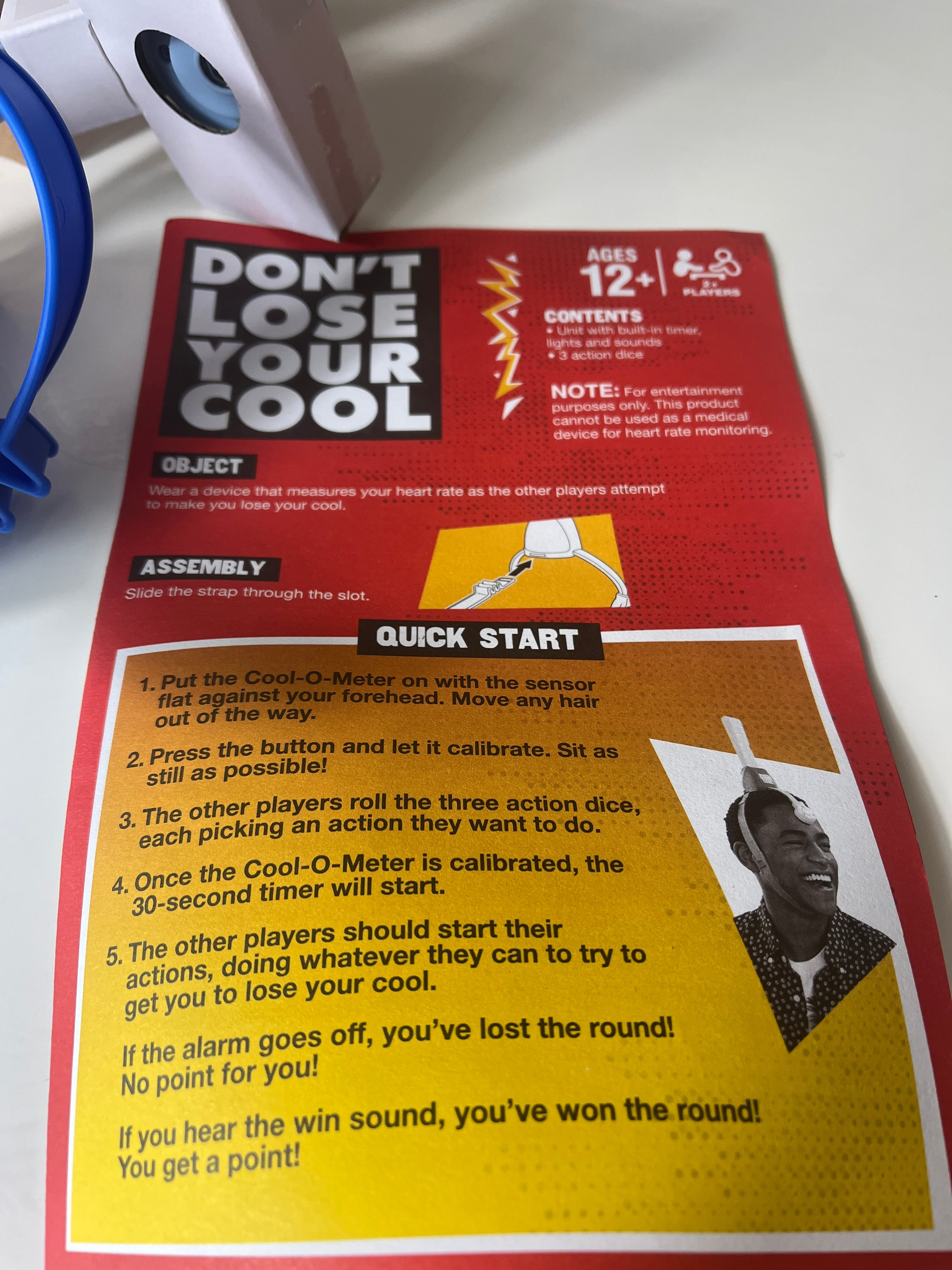 Stalo žaidimas „Don’t Lose Your Cool“