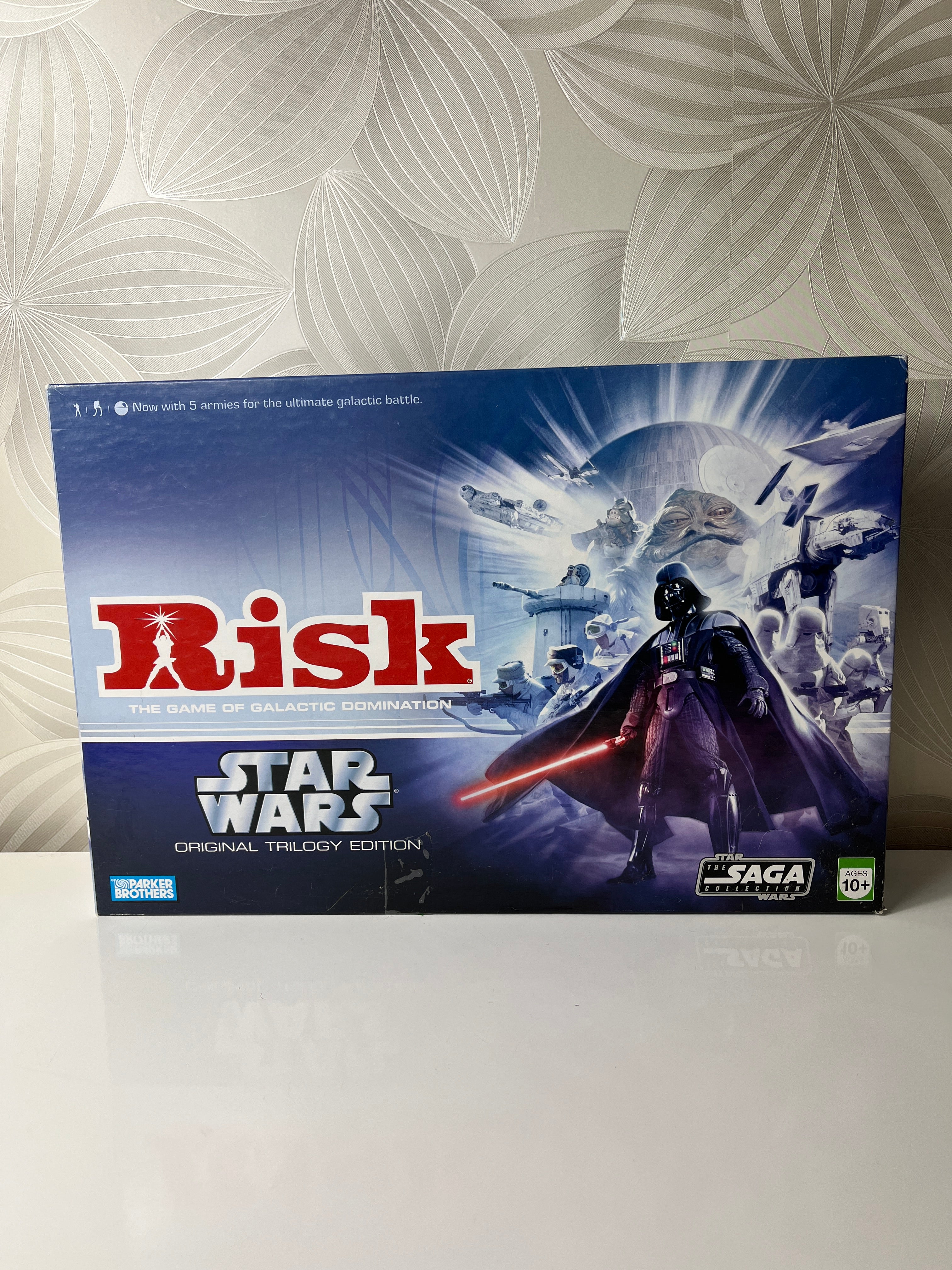 Vintažinis kolekcinis stalo žaidimas „Risk – Star Wars“ (2006 metų)