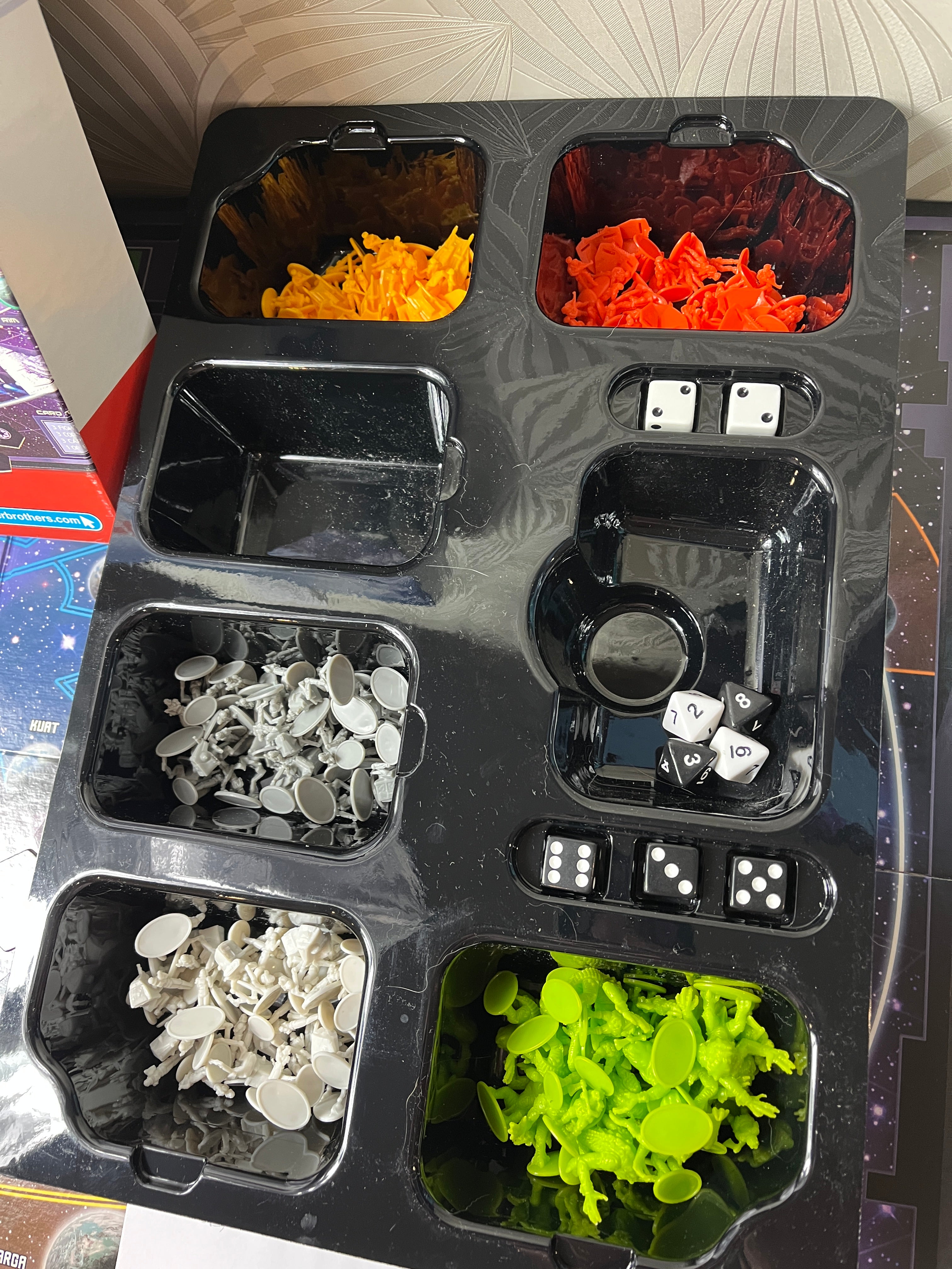 Vintažinis kolekcinis stalo žaidimas „Risk – Star Wars“ (2006 metų)