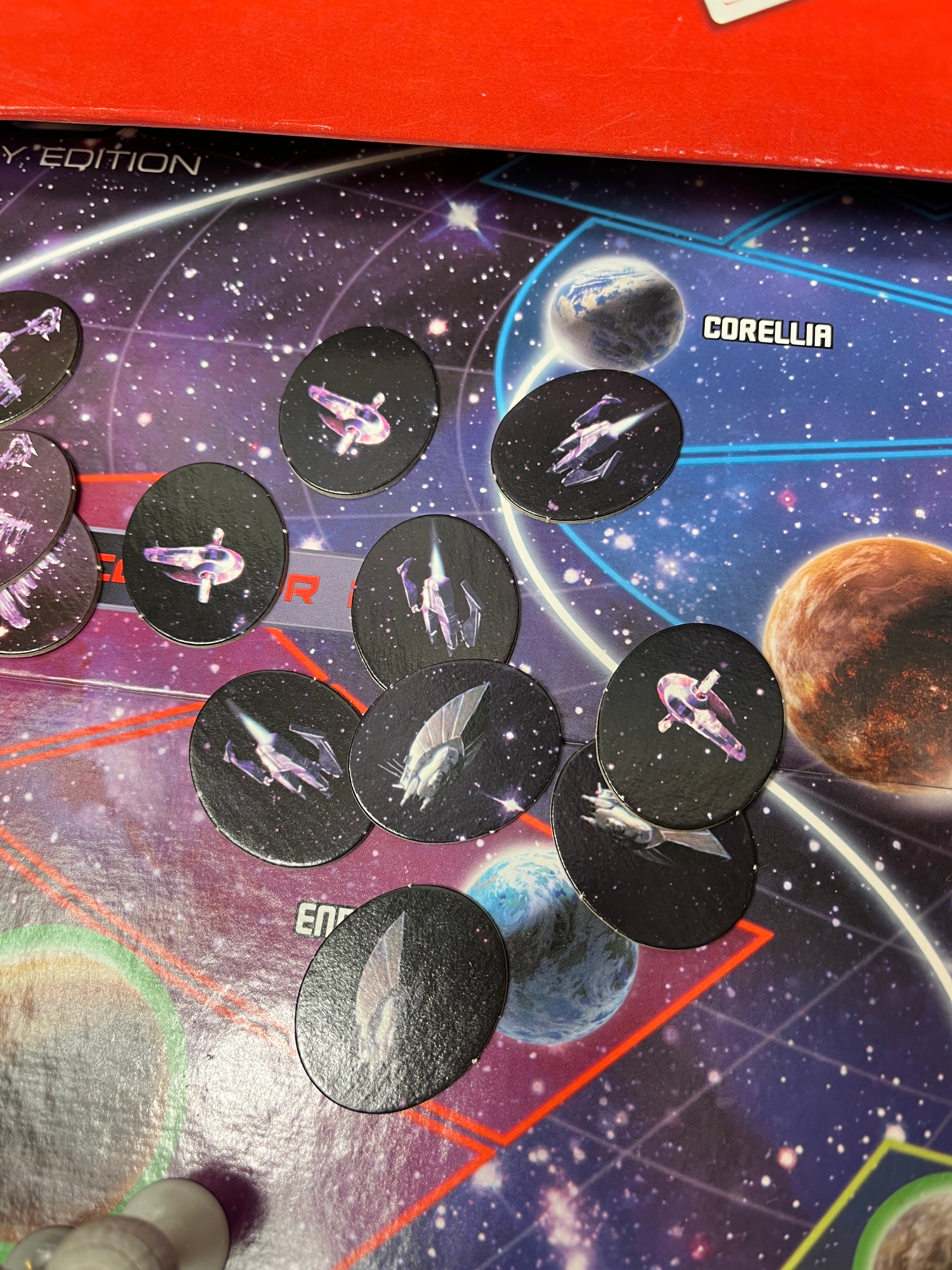 Vintažinis kolekcinis stalo žaidimas „Risk – Star Wars“ (2006 metų)