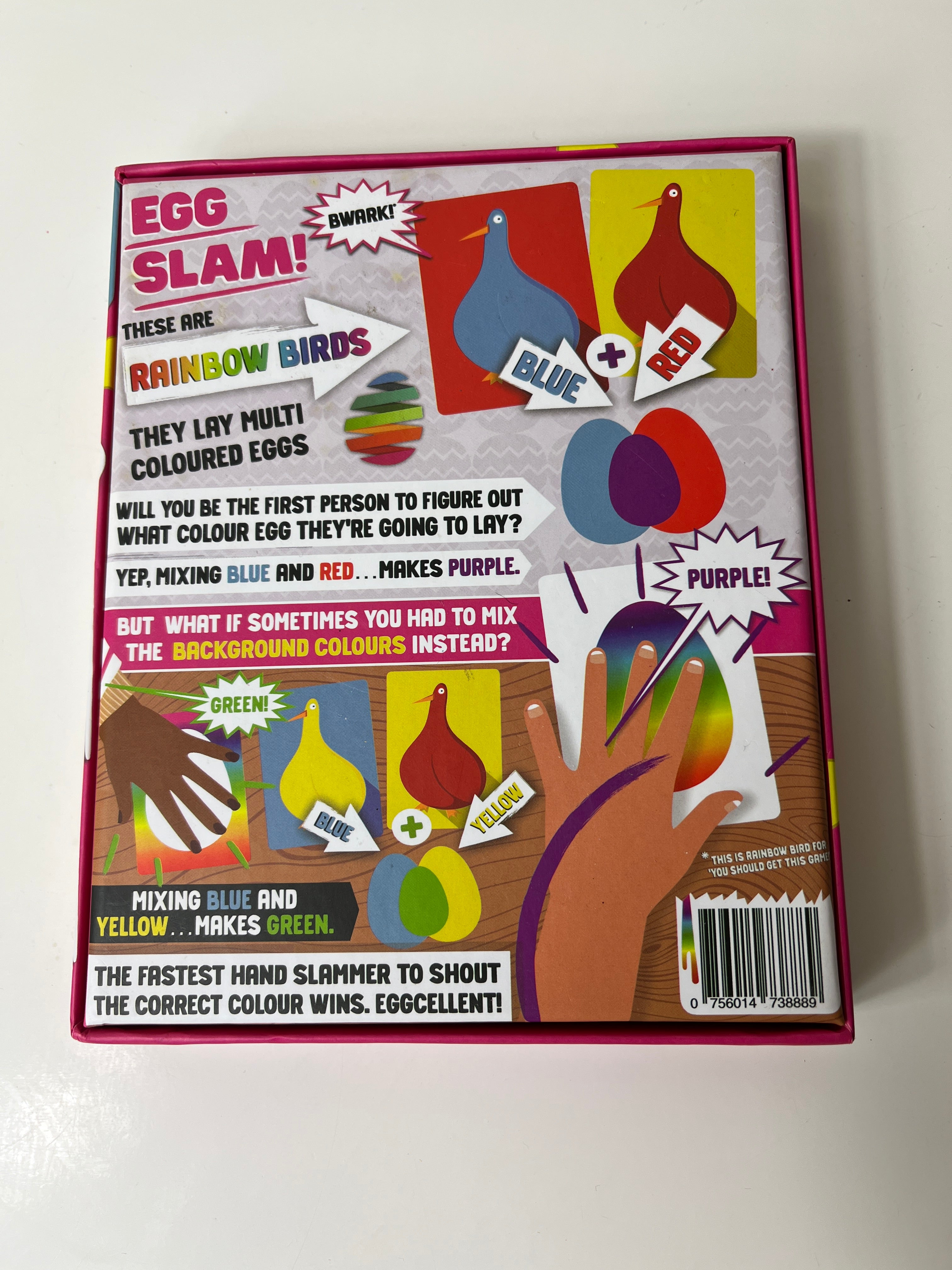 Kortų žaidimas „Egg Slam!“