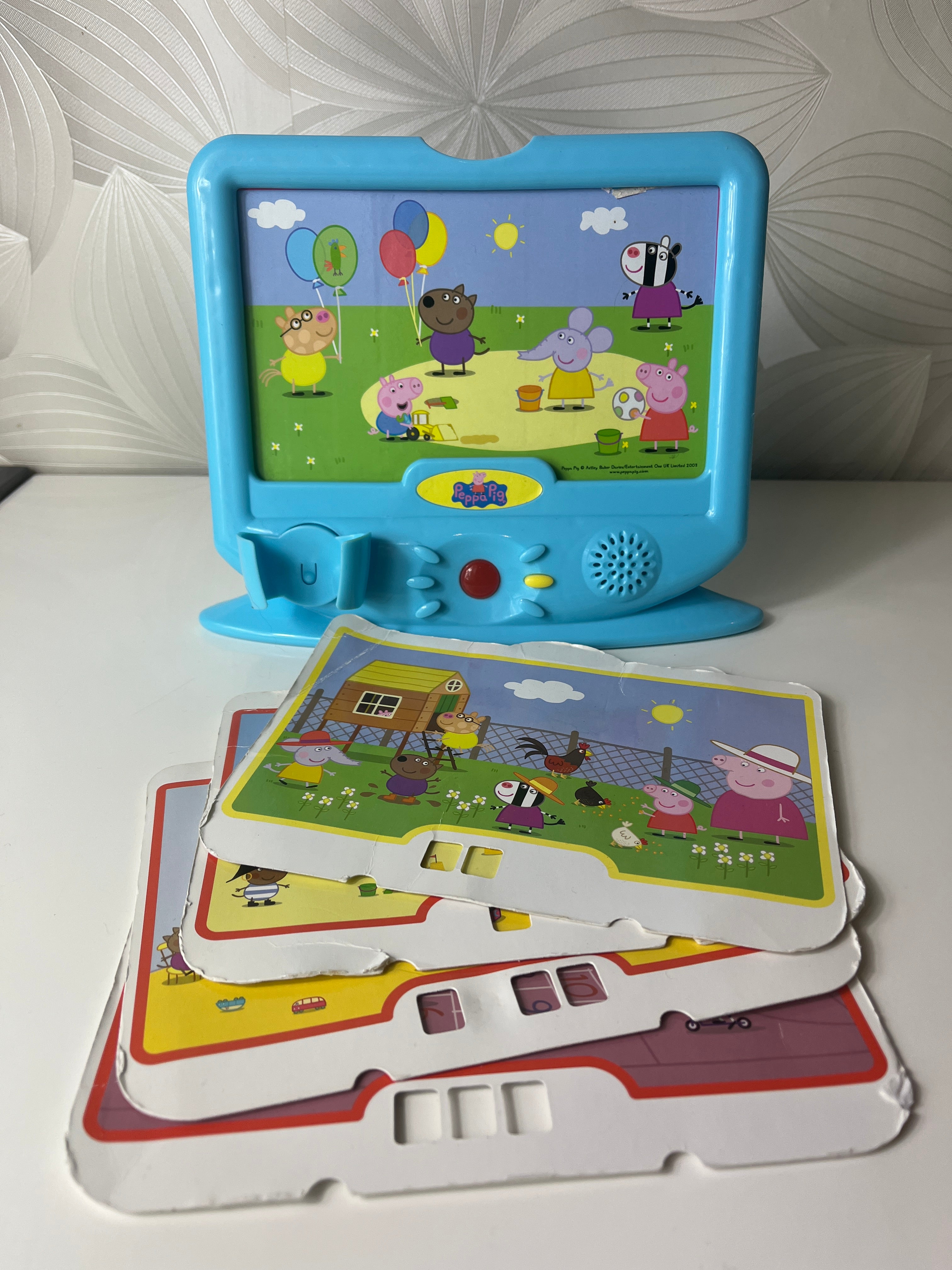 Interaktyvus Peppa Pig žaidimas su kortelėmis