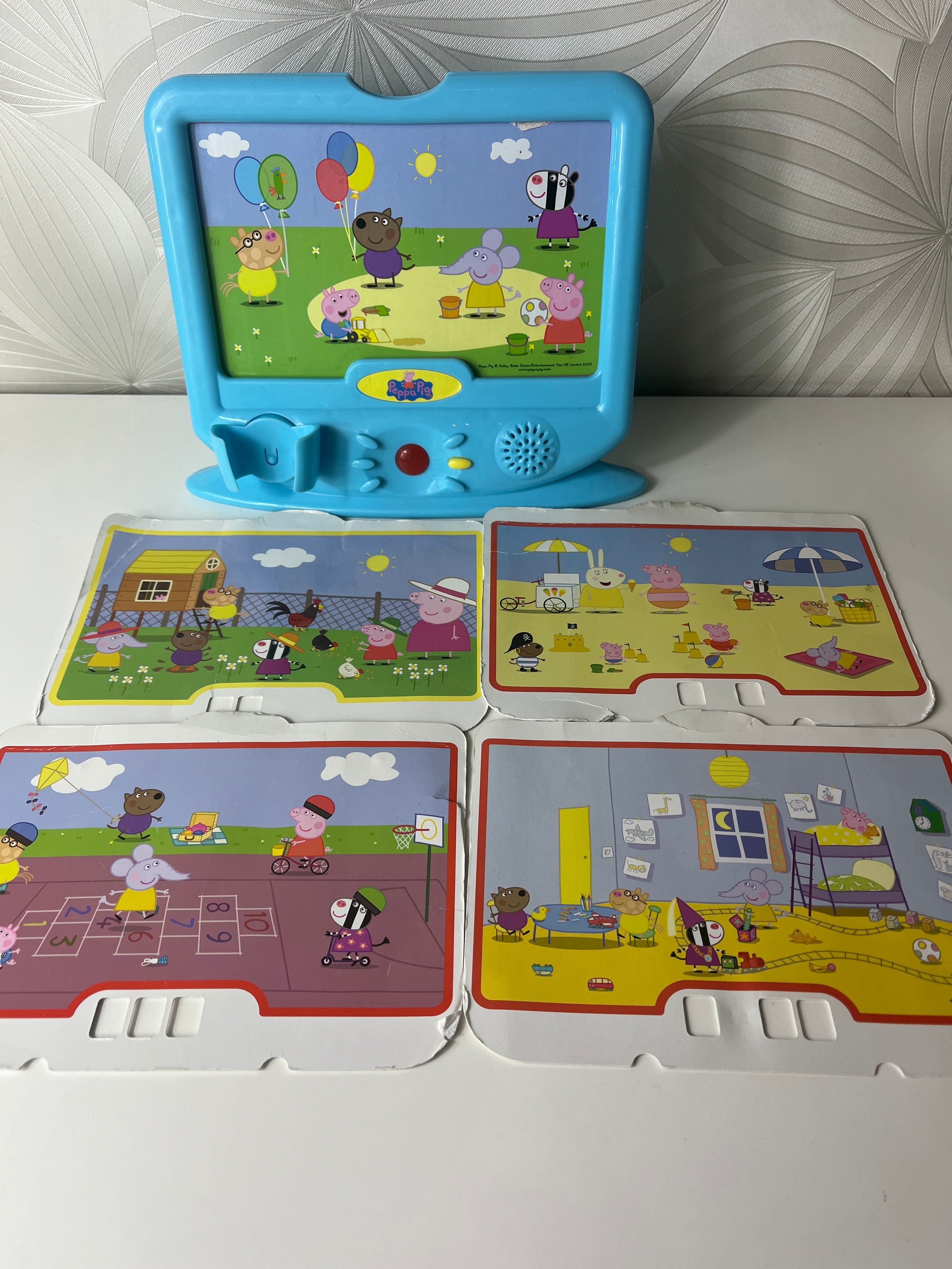 Interaktyvus Peppa Pig žaidimas su kortelėmis