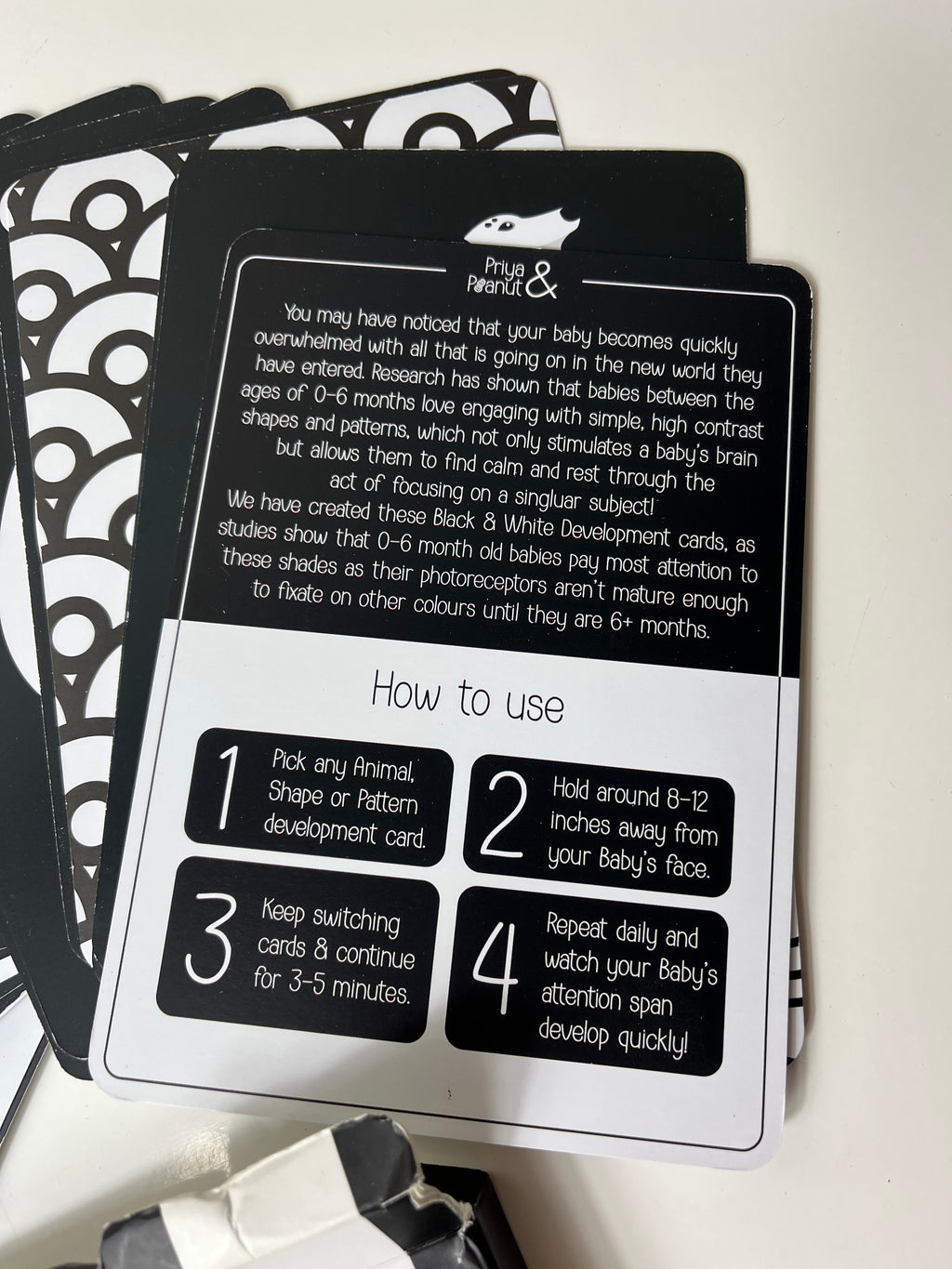 Sensorinės lavinimo kortelės mažyliams „The Sensory Collection“