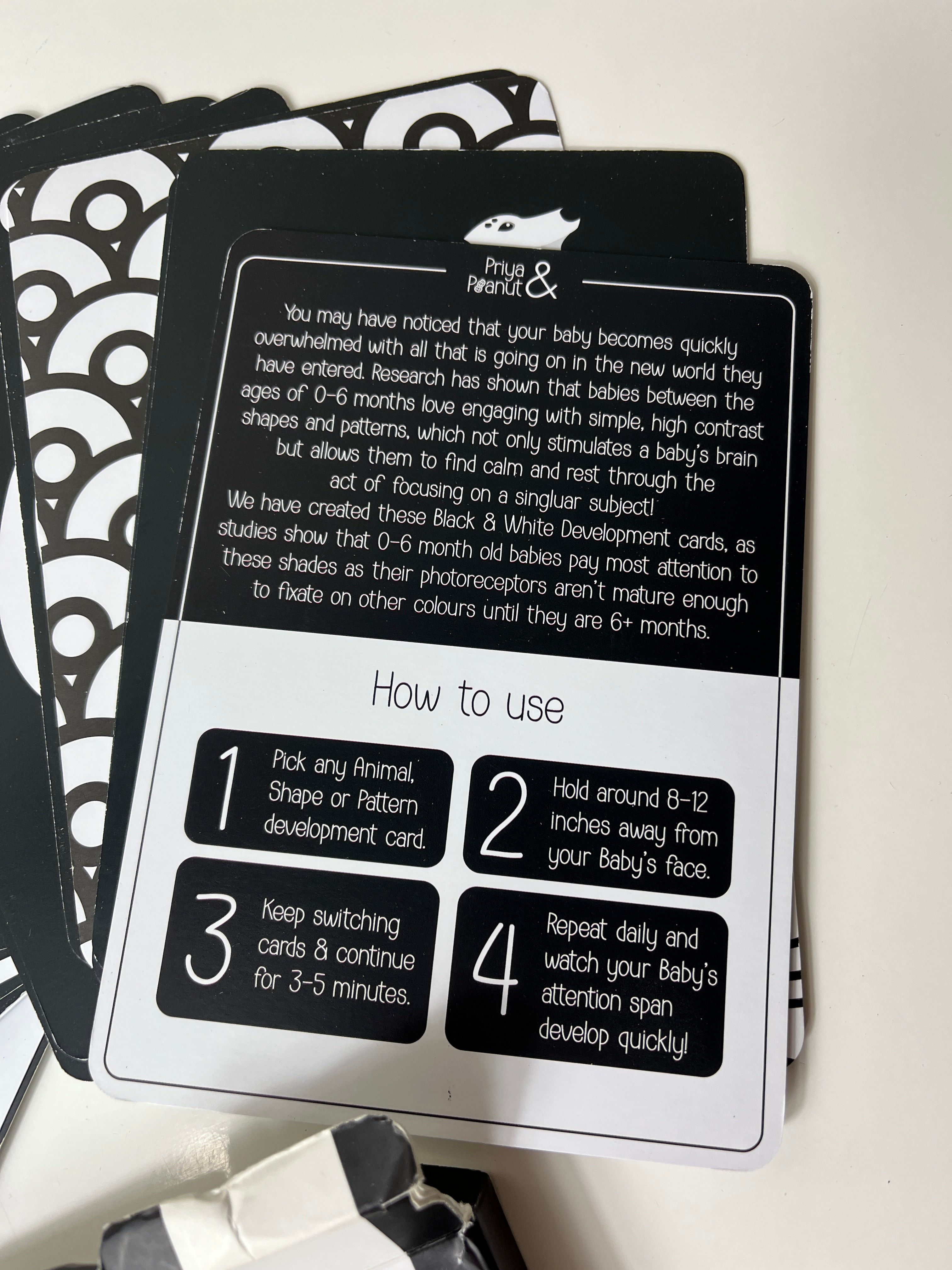 Sensorinės lavinimo kortelės mažyliams „The Sensory Collection“