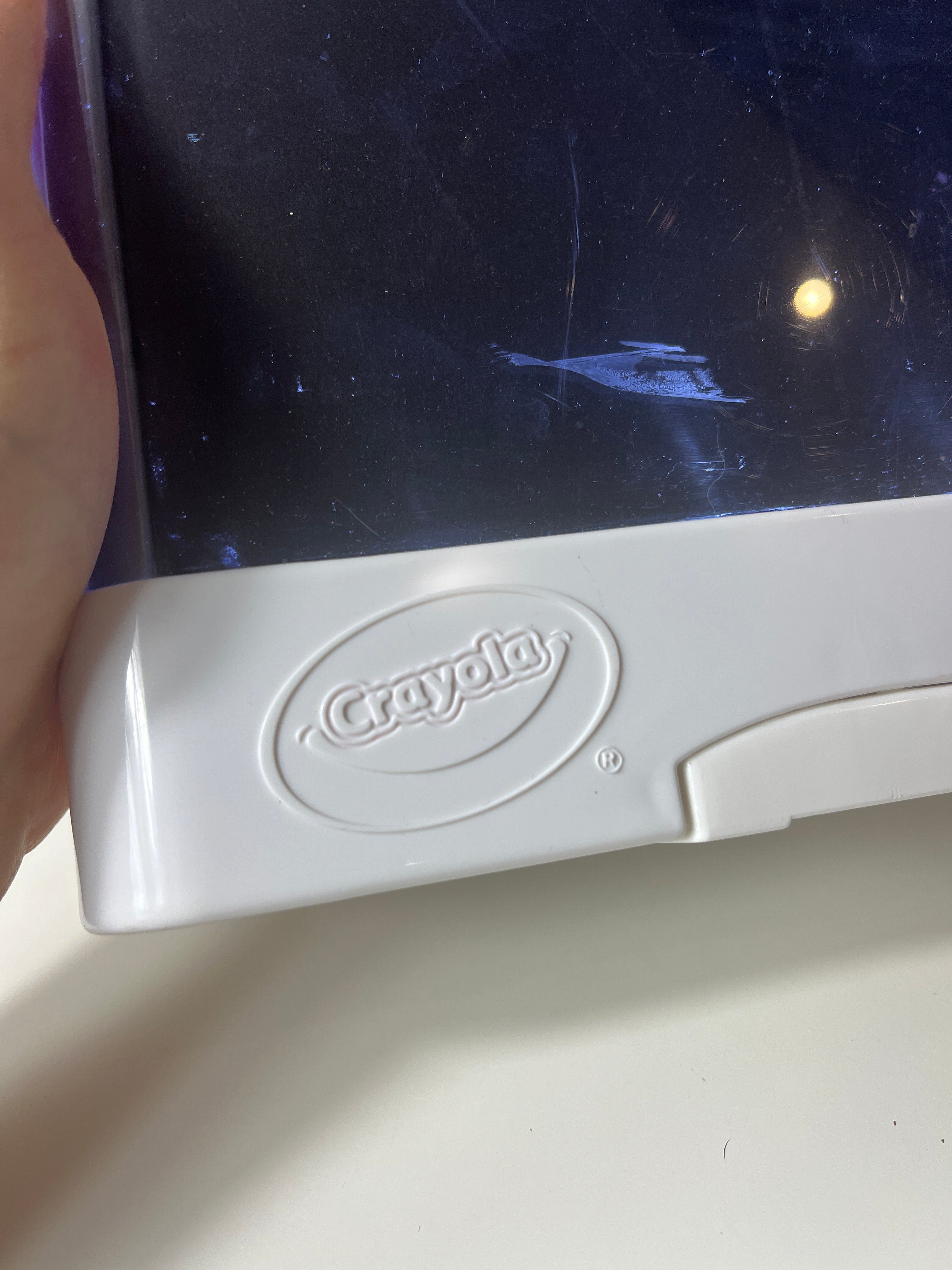 Šviečianti piešimo lenta „Crayola Glow Board“