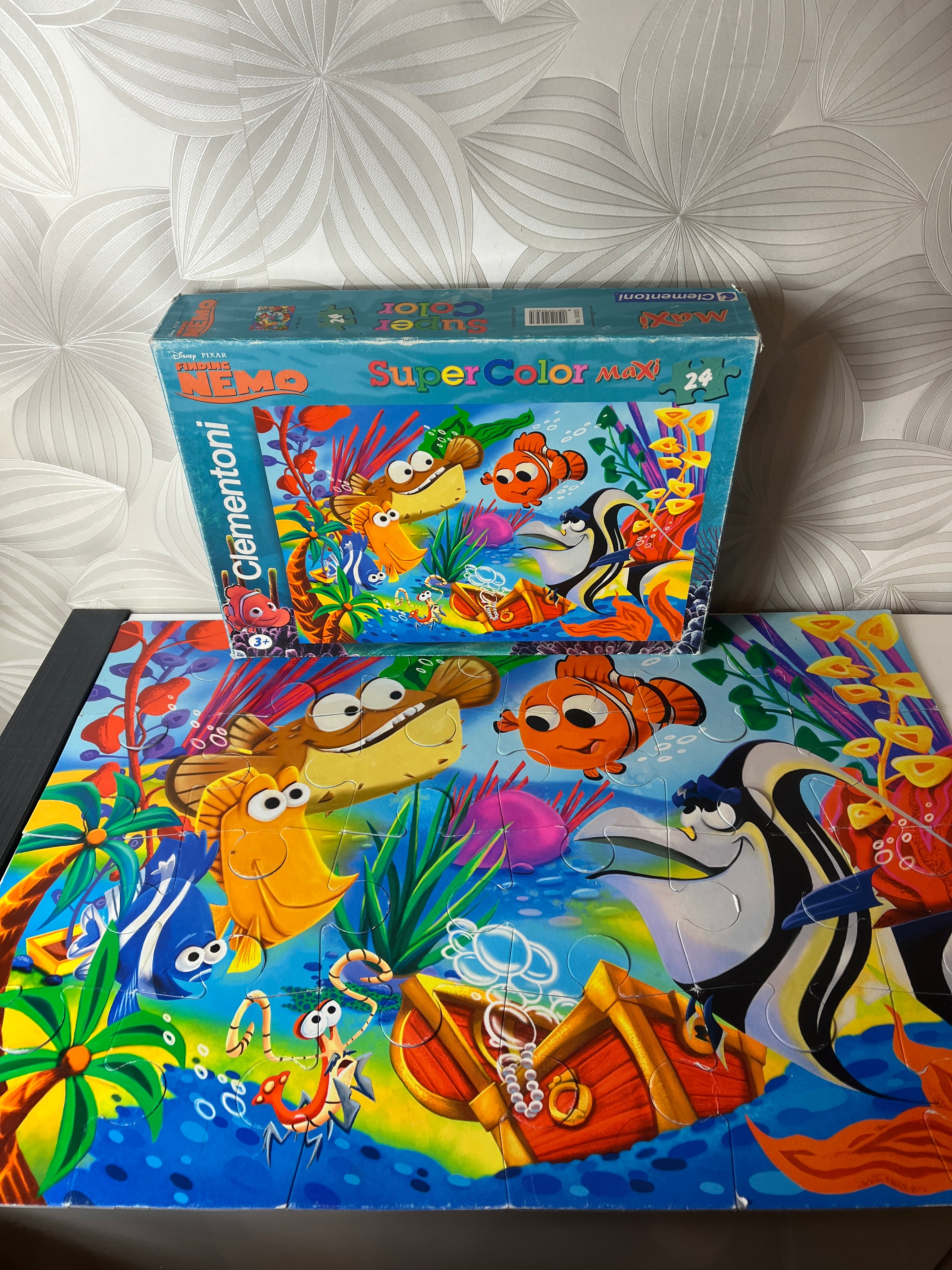 Clementoni „SuperColor MAXI“ dėlionė su Nemo