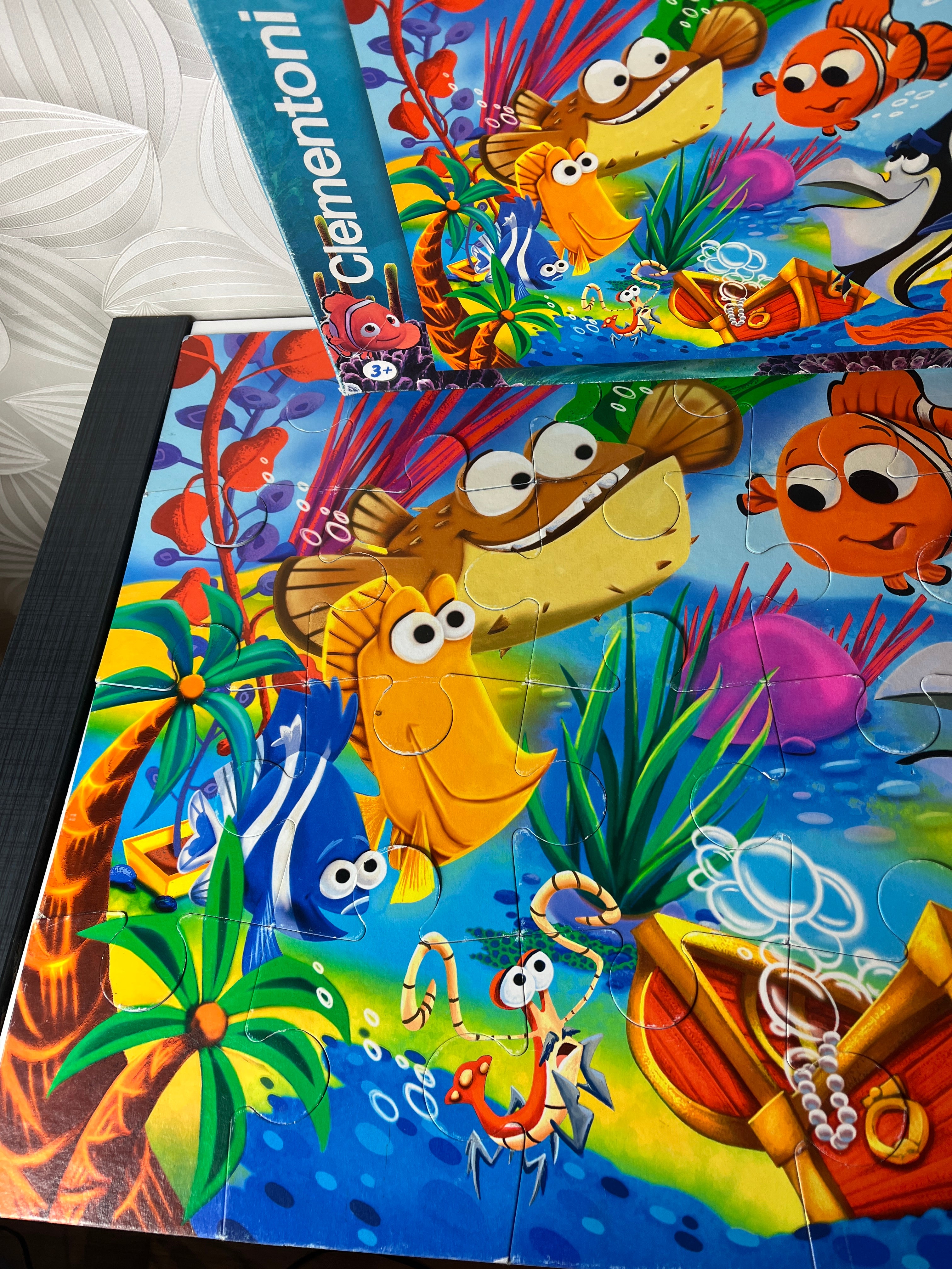 Clementoni „SuperColor MAXI“ dėlionė su Nemo