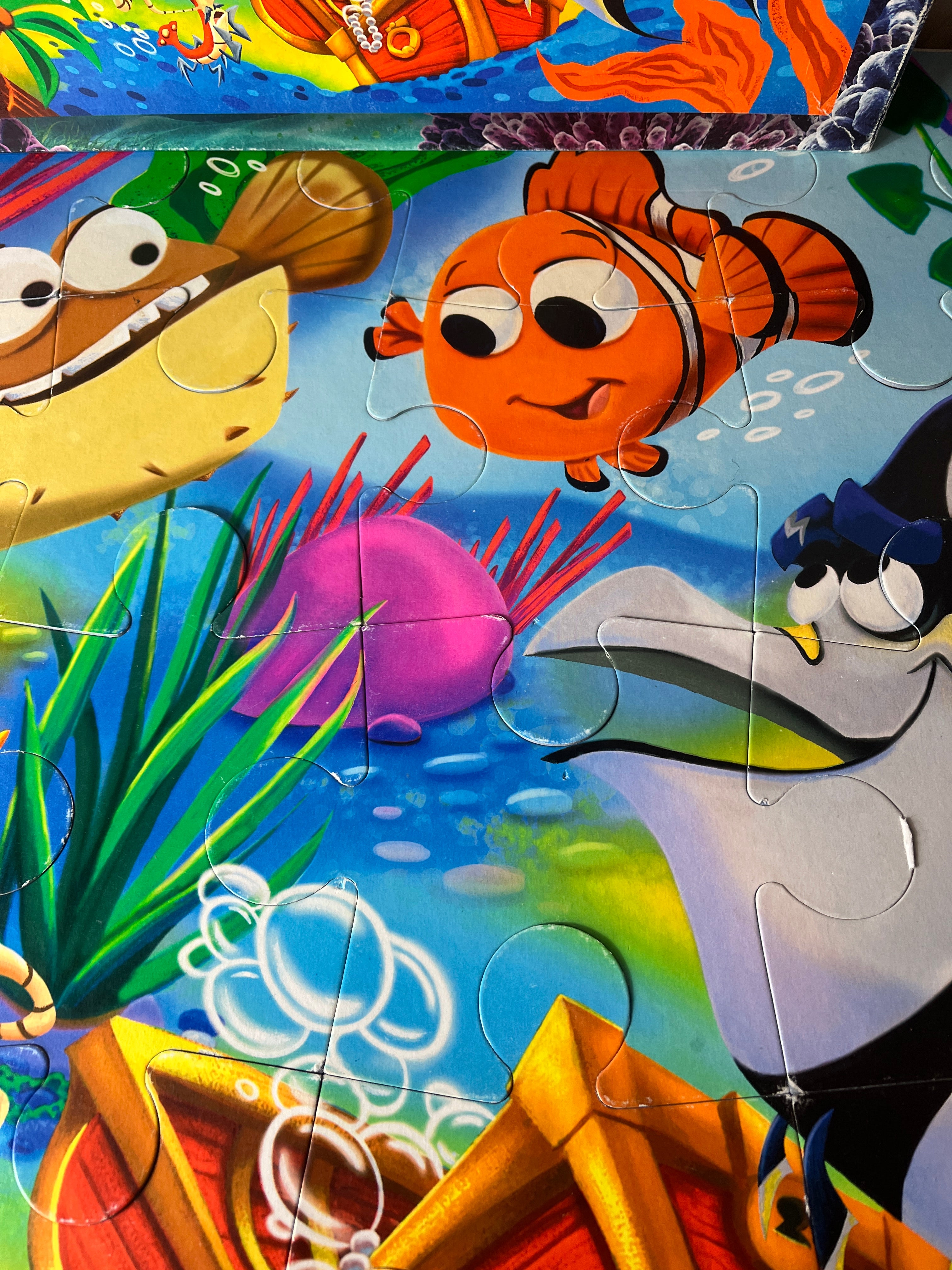 Clementoni „SuperColor MAXI“ dėlionė su Nemo