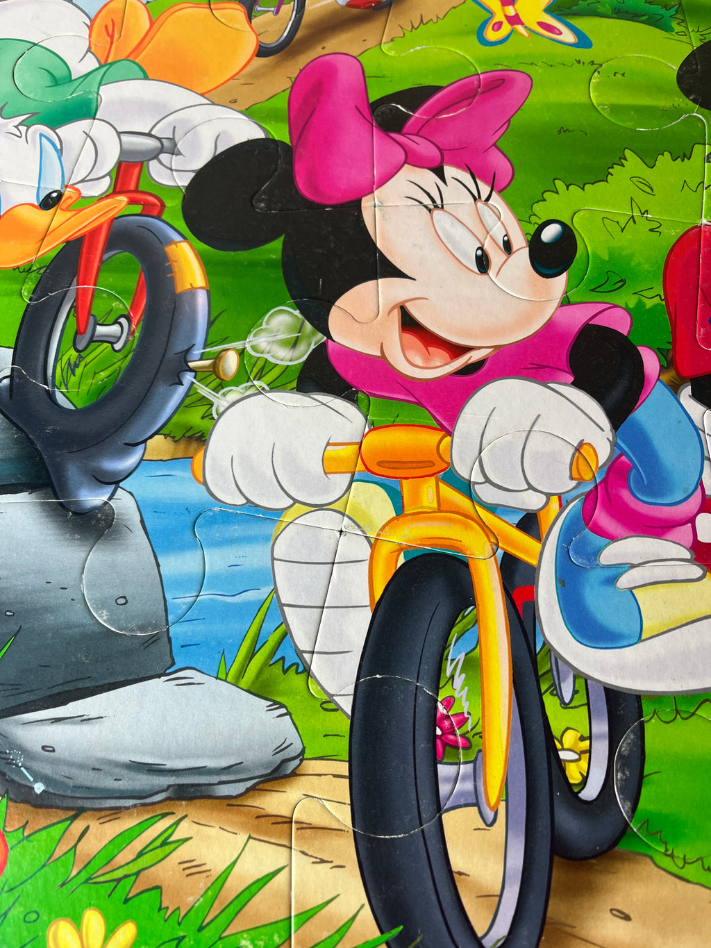 Clementoni „SuperColor MAXI“ dėlionė su Mickey Mouse, Minnie Mouse, Pluto ir Donald Duck