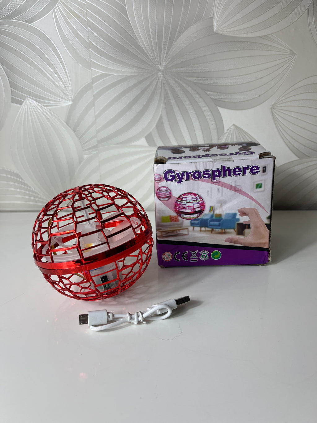 Gyrosphere – skraidantis šviečiantis rutulys