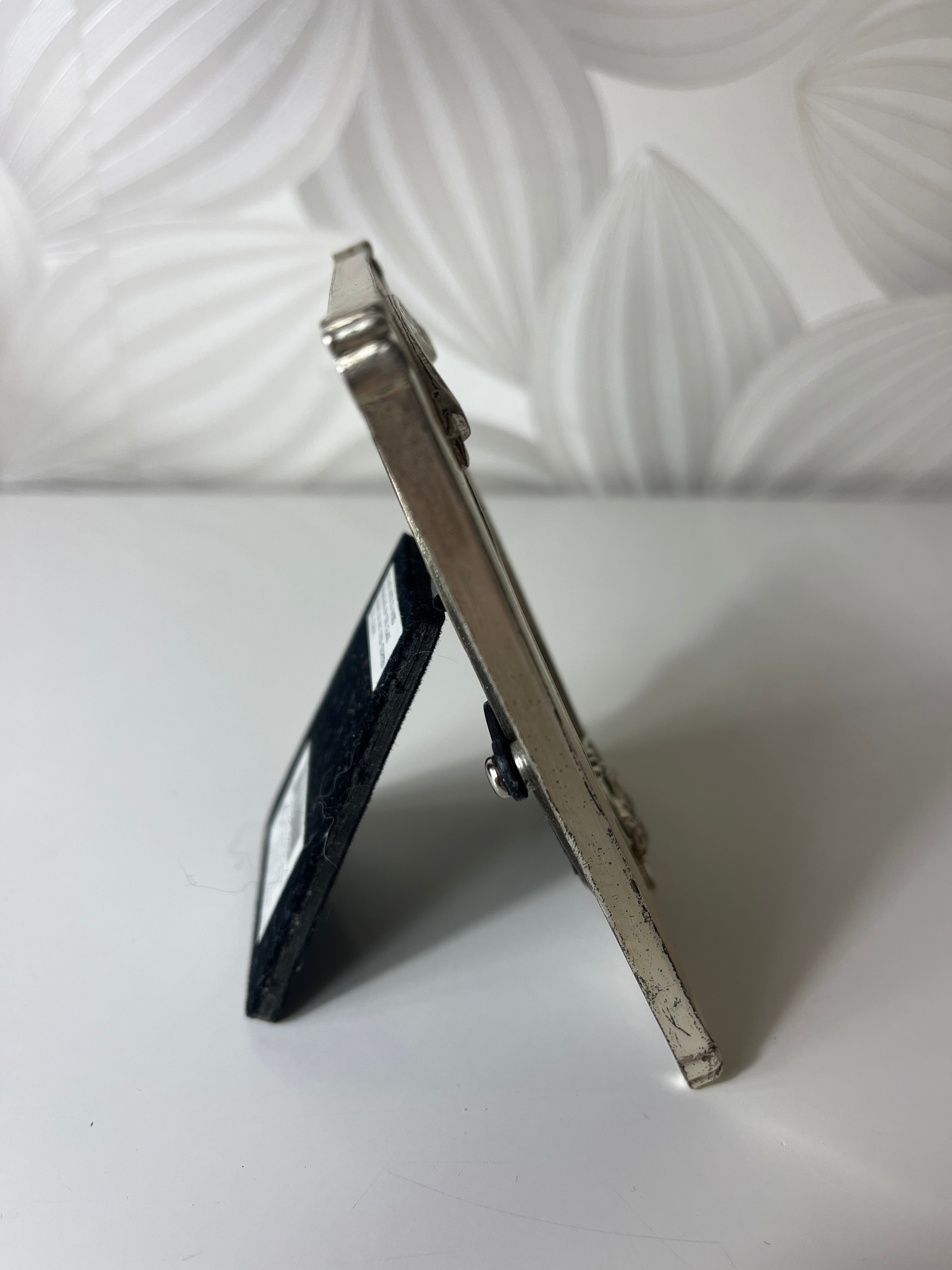 Vintažinis „Pitter Patter“ rėmelis kūdikio nuotraukai