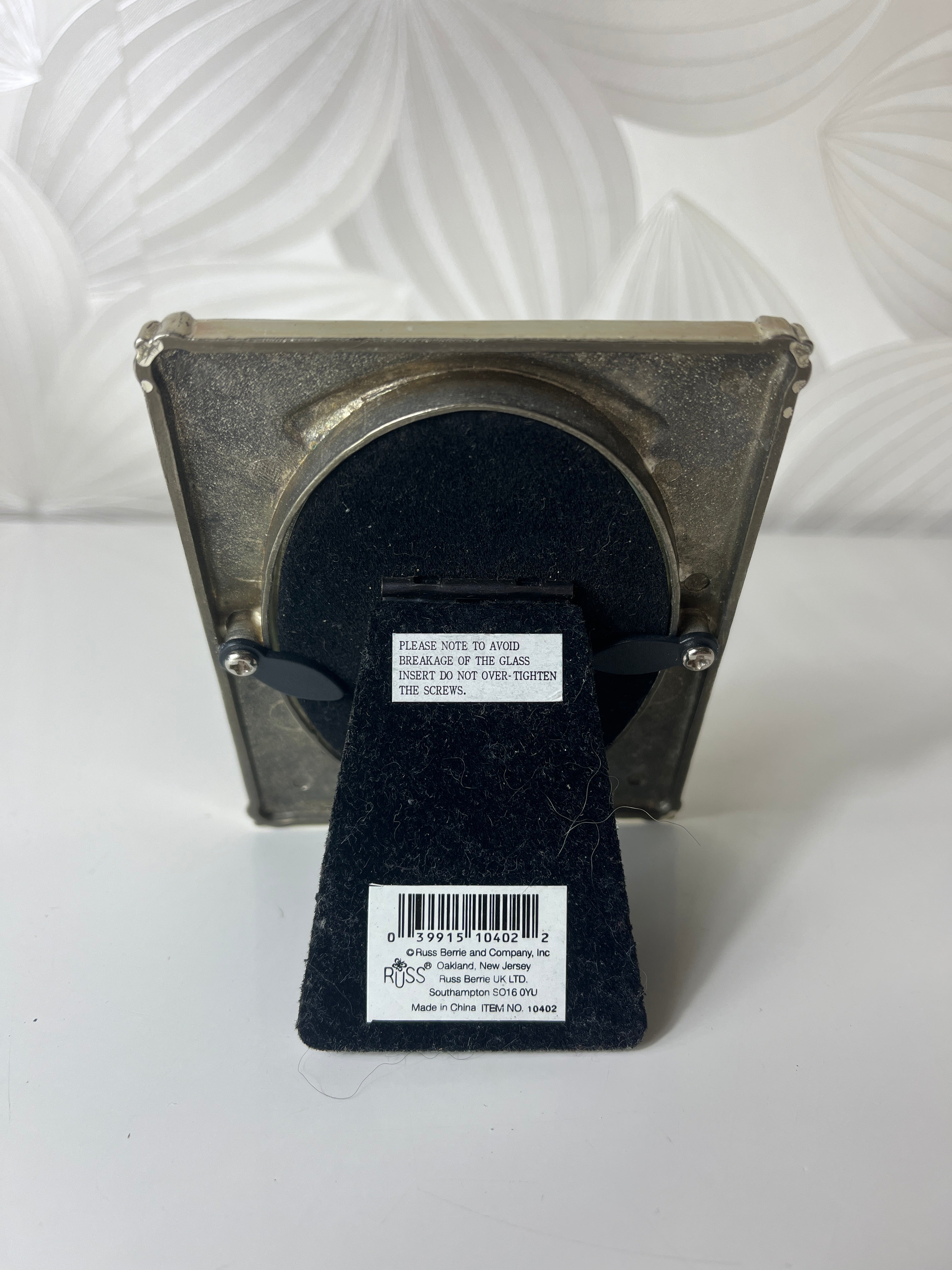 Vintažinis „Pitter Patter“ rėmelis kūdikio nuotraukai