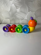 Spalvingas vikšras su ratais