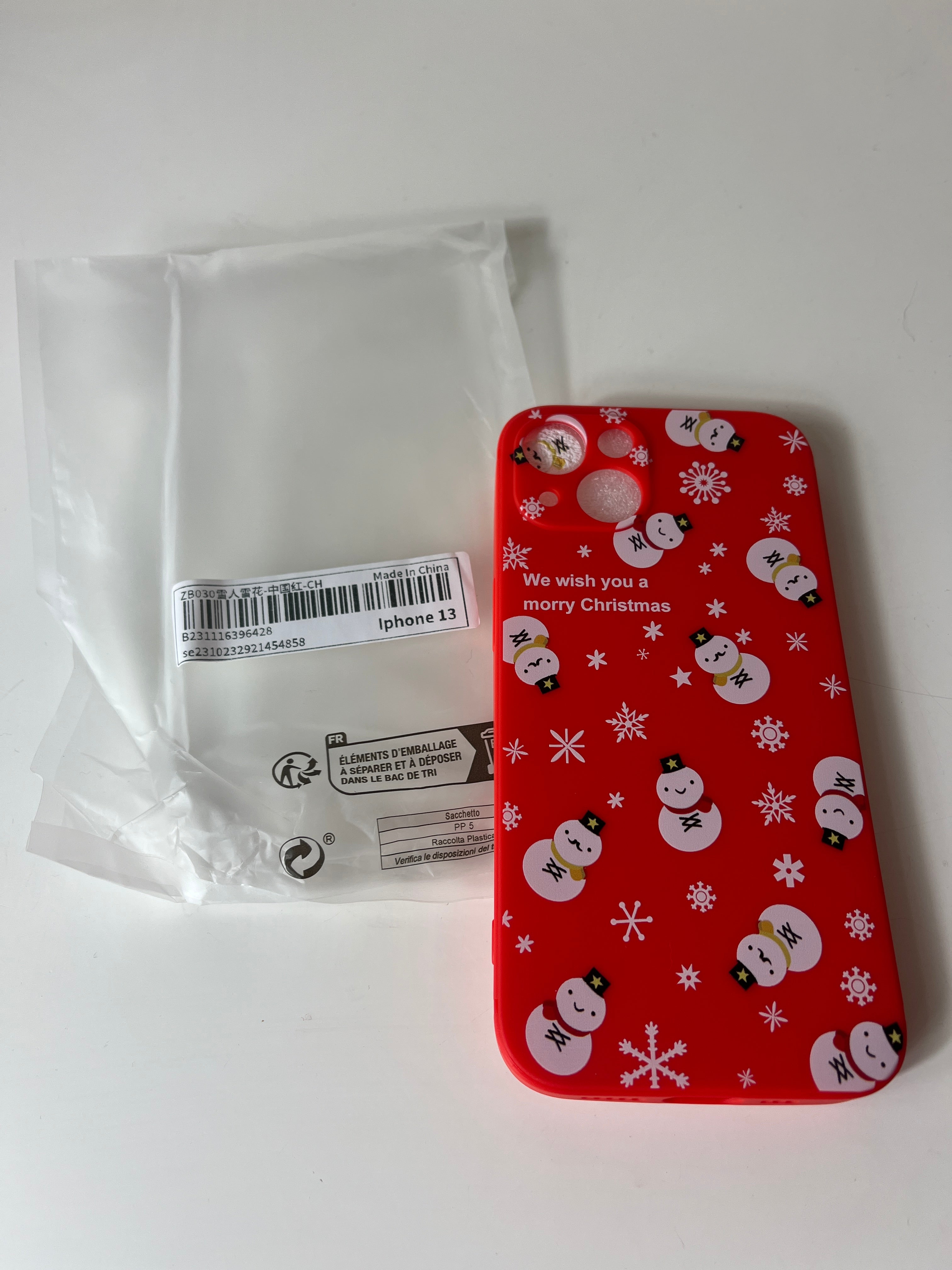 Kalėdinis „iPhone 13“ dėklas