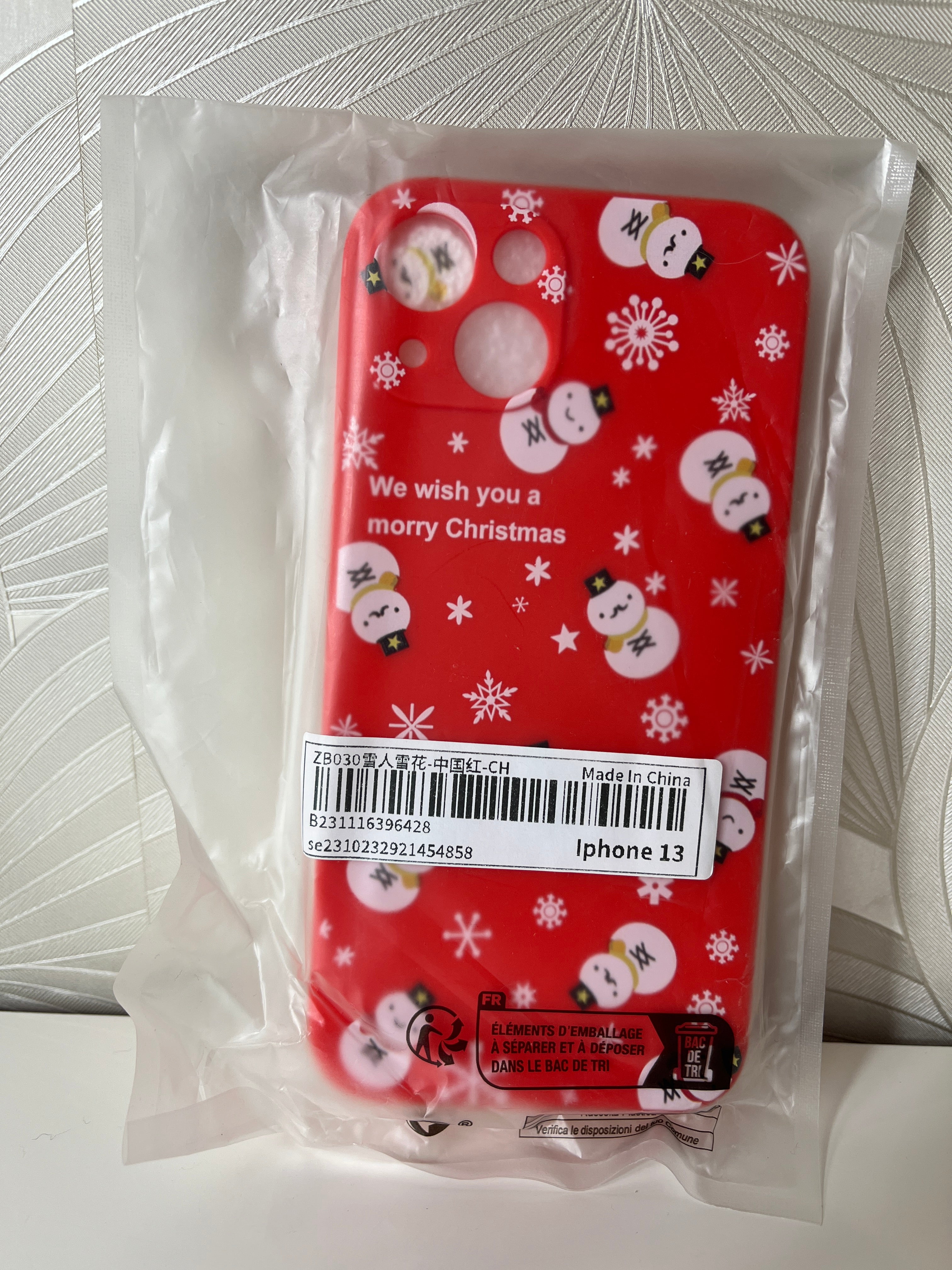 Kalėdinis „iPhone 13“ dėklas