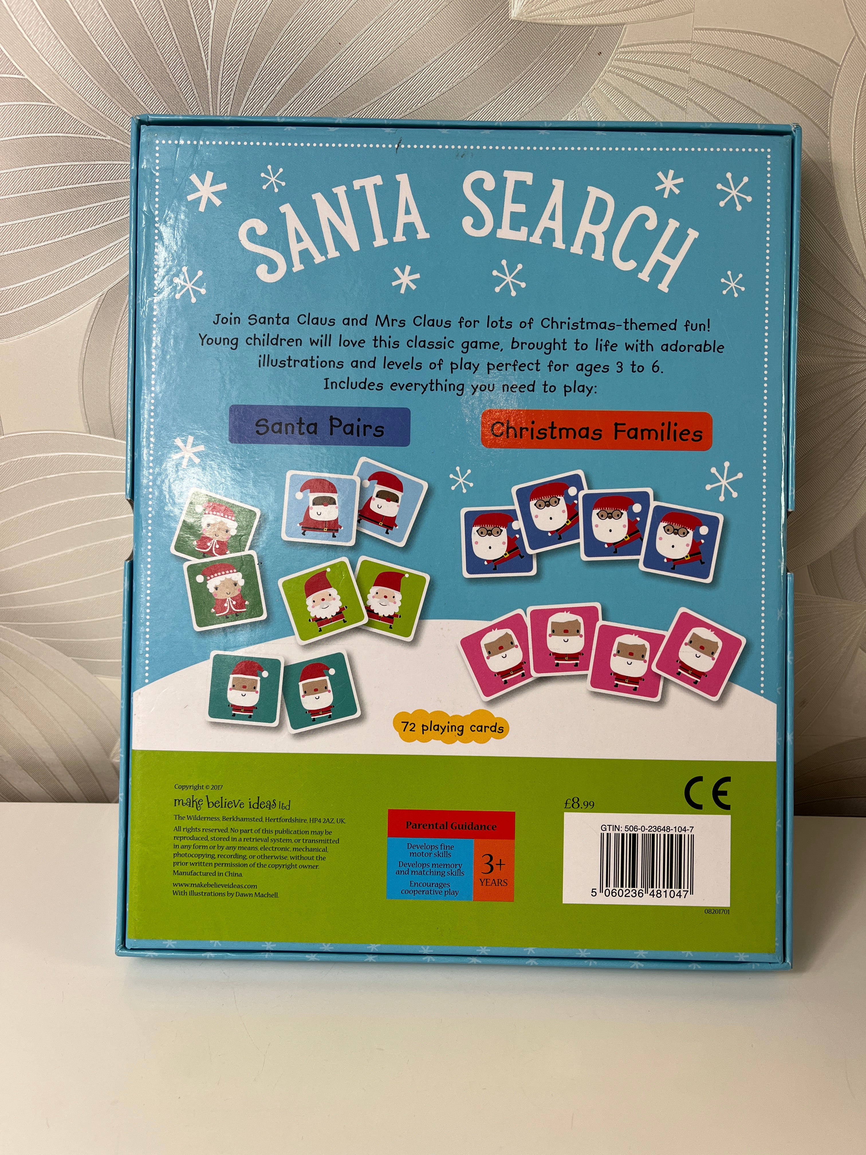 Žaidimas vaikams „Santa Search“
