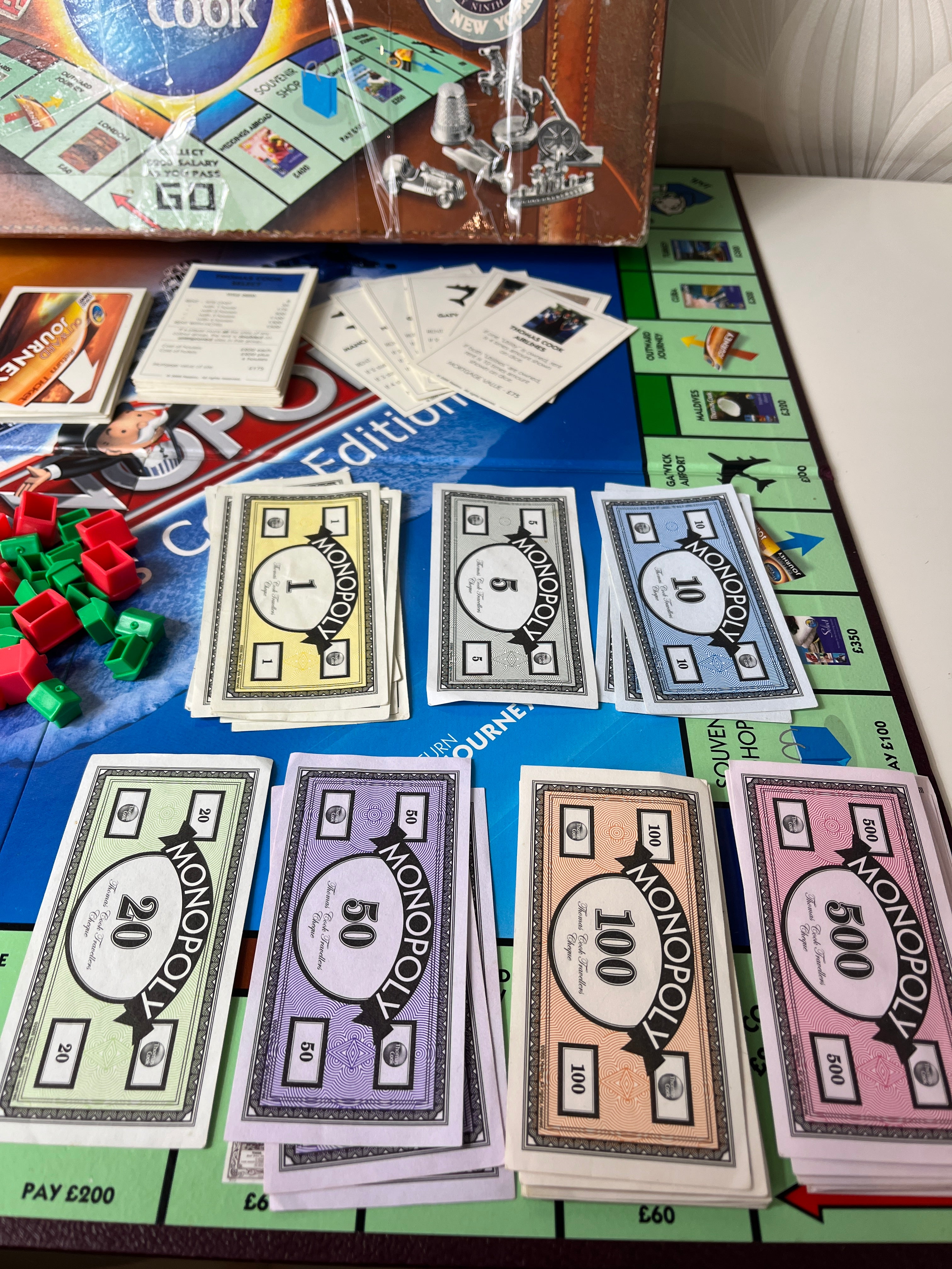 Vintažinis stalo žaidimas „Monopolis – Thomas Cook Edition“