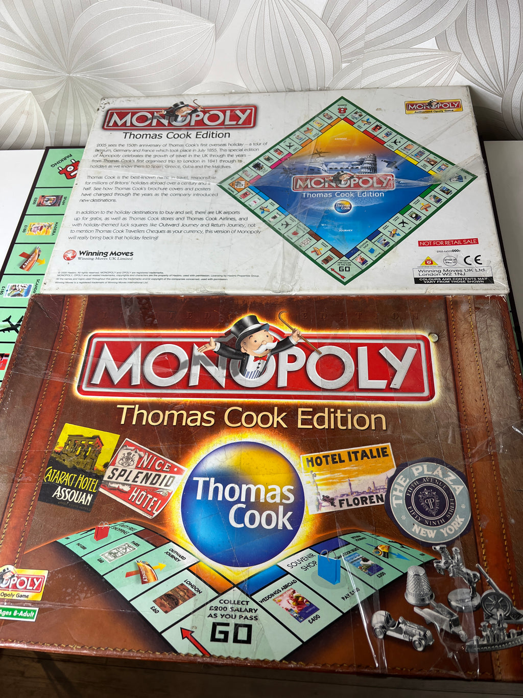 Vintažinis stalo žaidimas „Monopolis – Thomas Cook Edition“