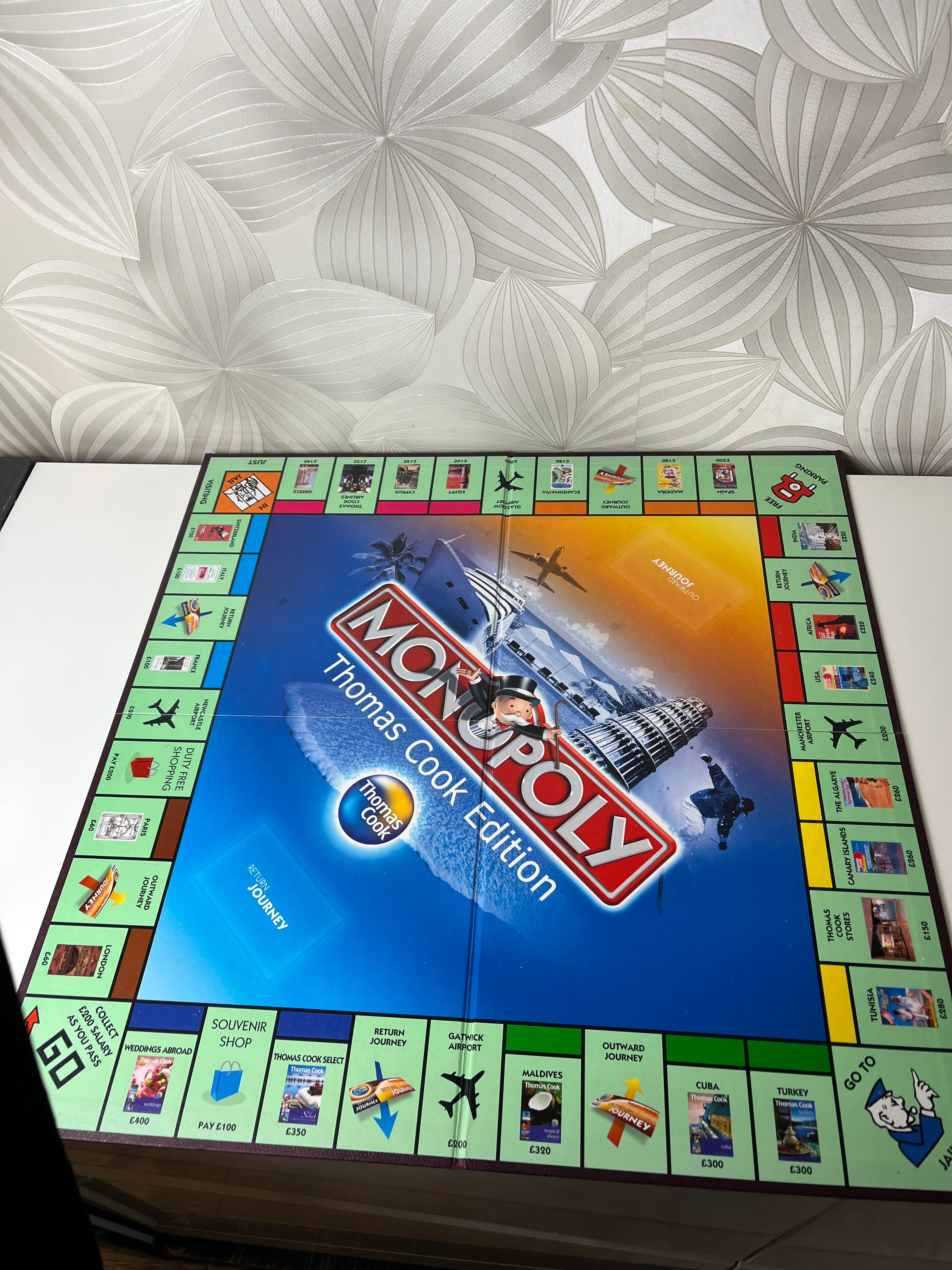 Vintažinis stalo žaidimas „Monopolis – Thomas Cook Edition“