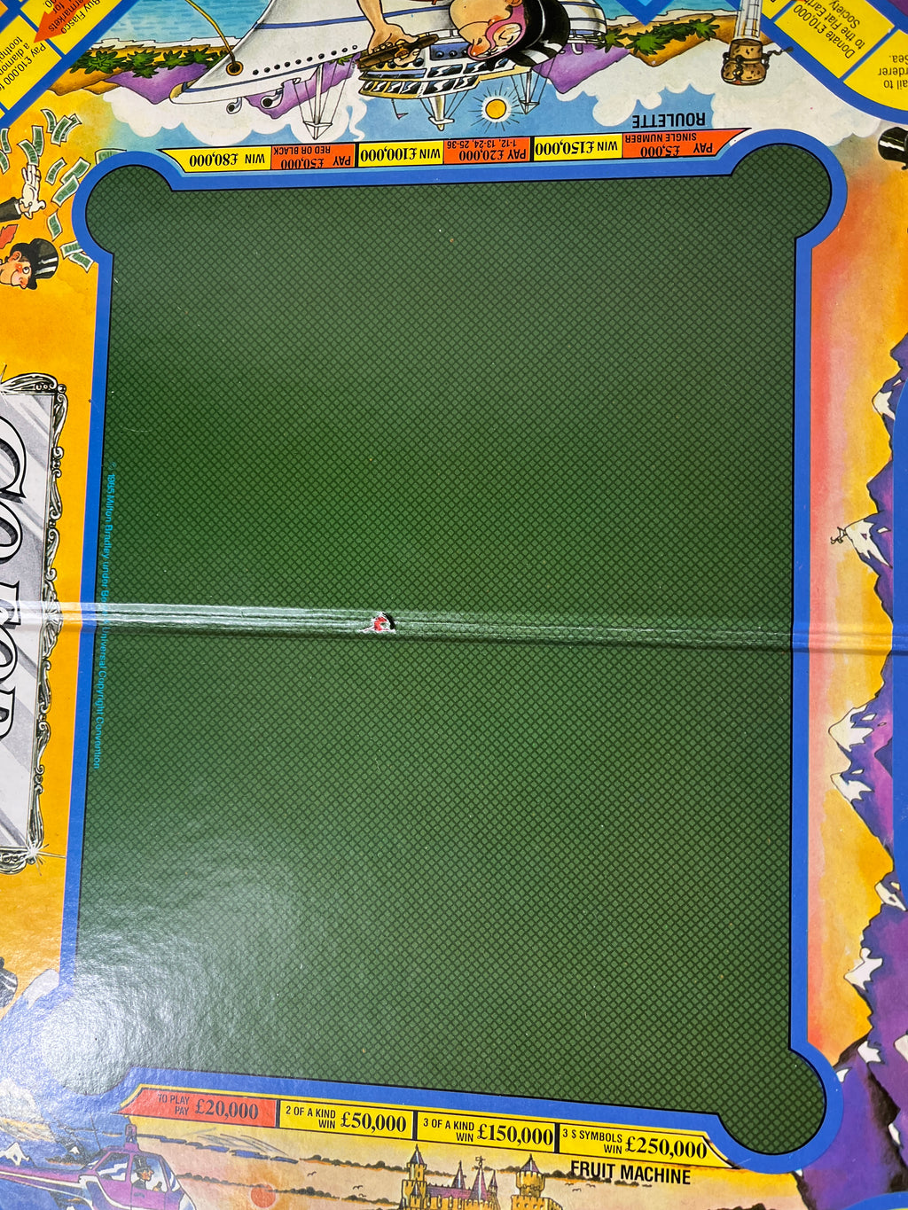 Vintažinis 1985-ųjų metų stalo žaidimas „Go for Broke!“