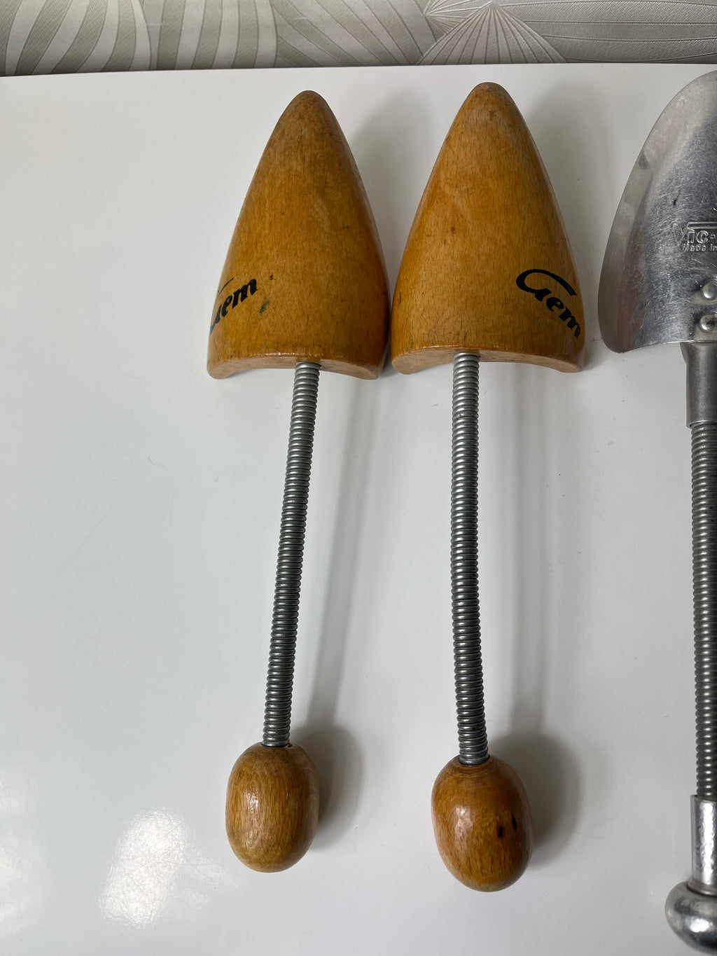 Vintažiniai batų tempėjai (2 poros)